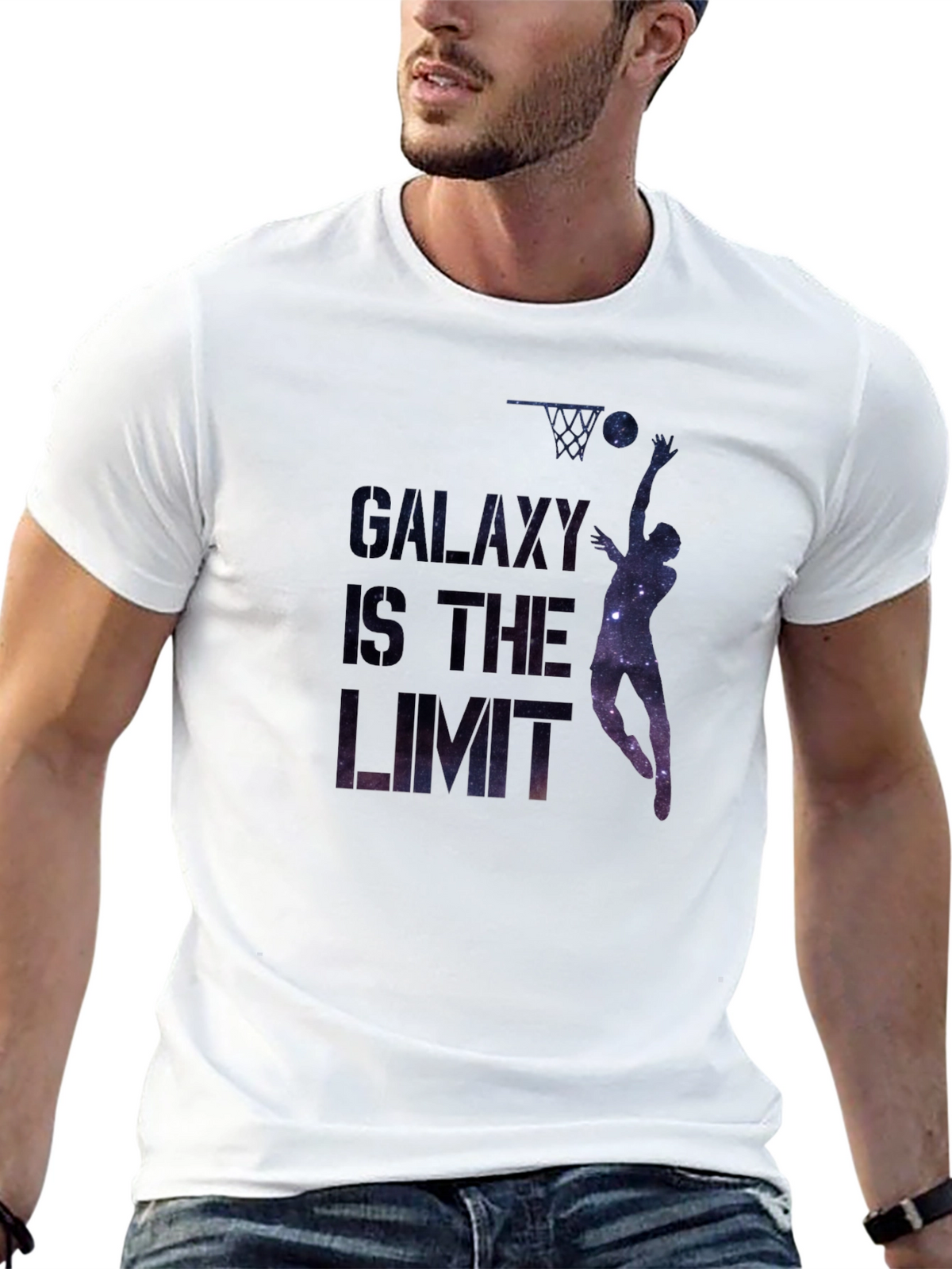 Galaxy is the Limit Graphic T-Shirt