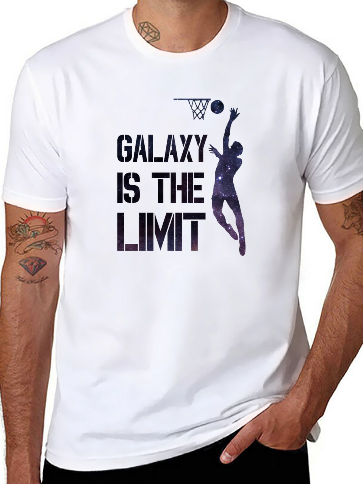 Galaxy is the Limit Graphic T-Shirt