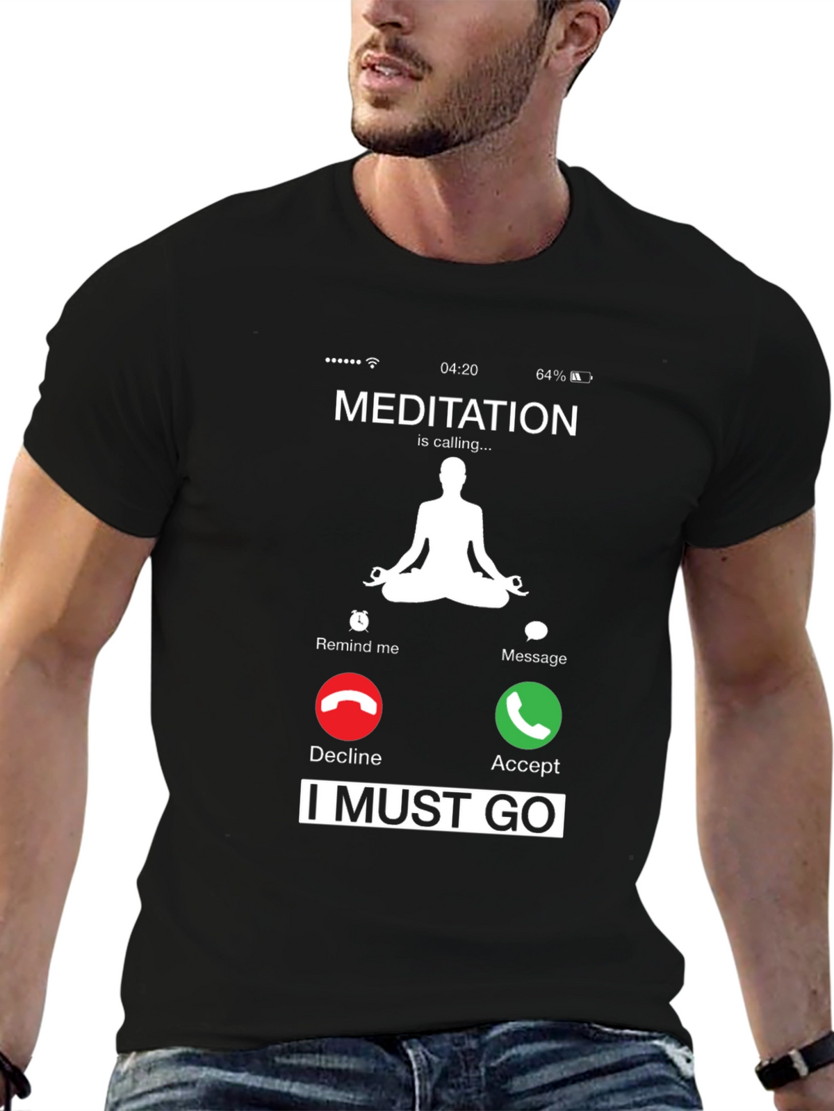 Meditation is Calling T-Shirt - Relax and Unwind