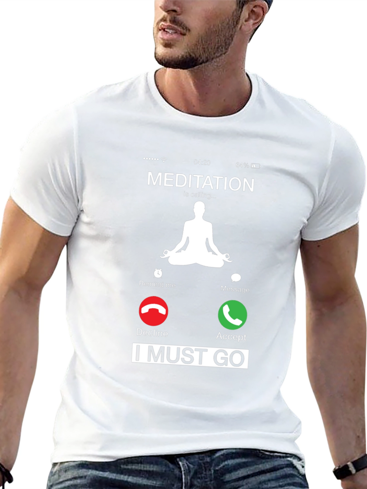 Meditation is Calling T-Shirt - Relax and Unwind