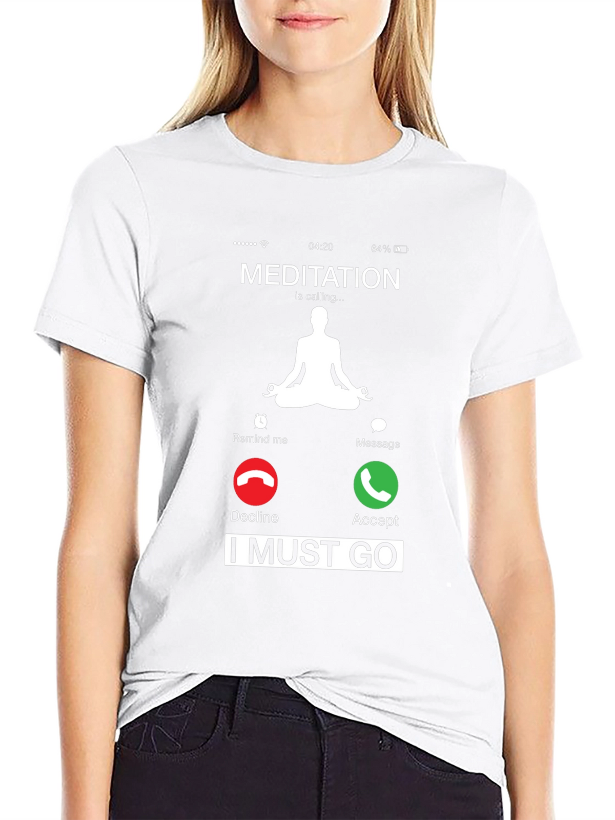 Meditation is Calling T-Shirt - Relax and Unwind