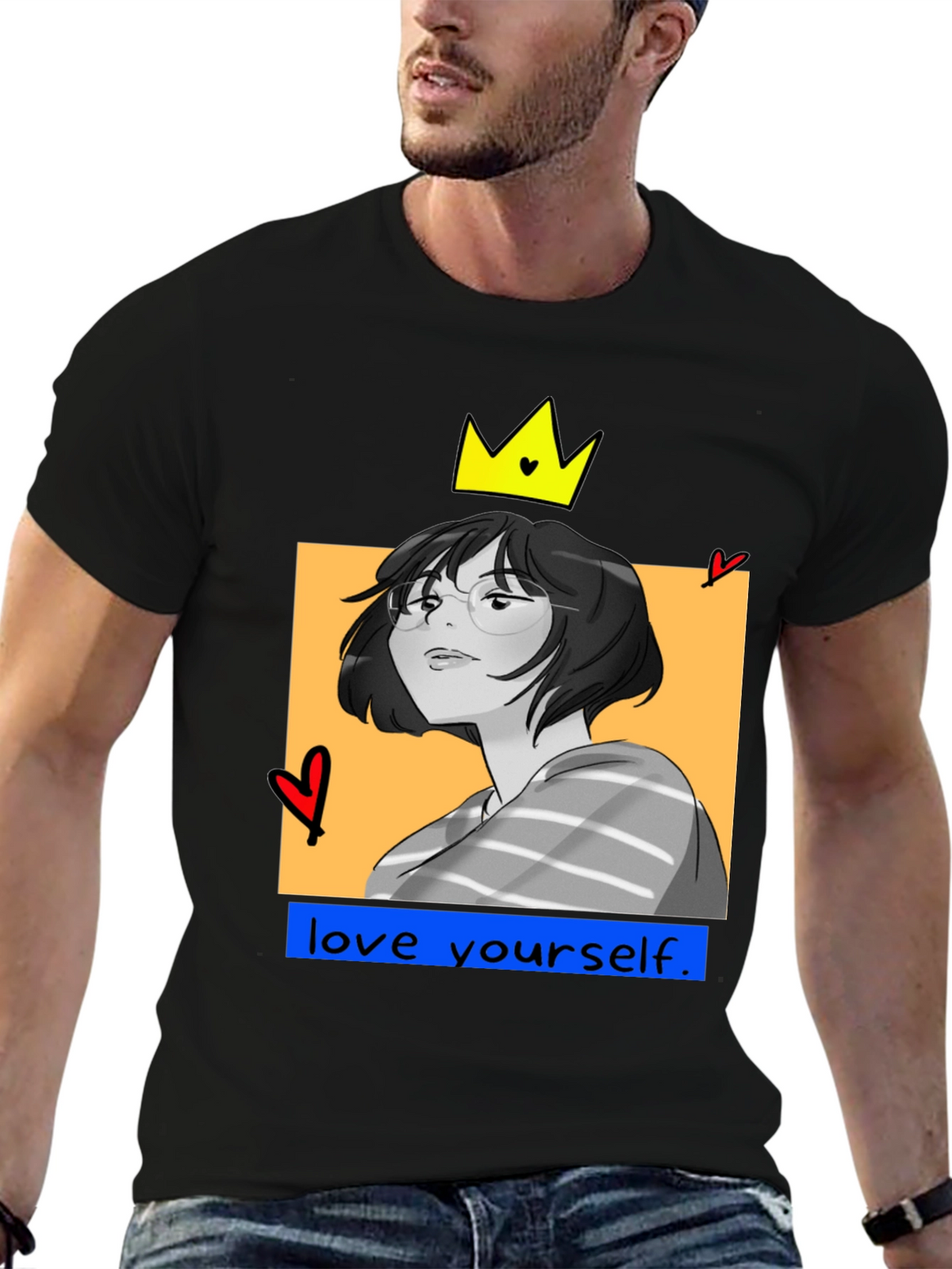 Love Yourself Graphic T-Shirt