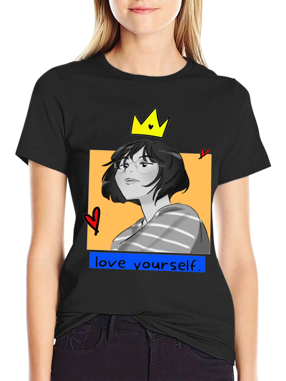 Love Yourself Graphic T-Shirt