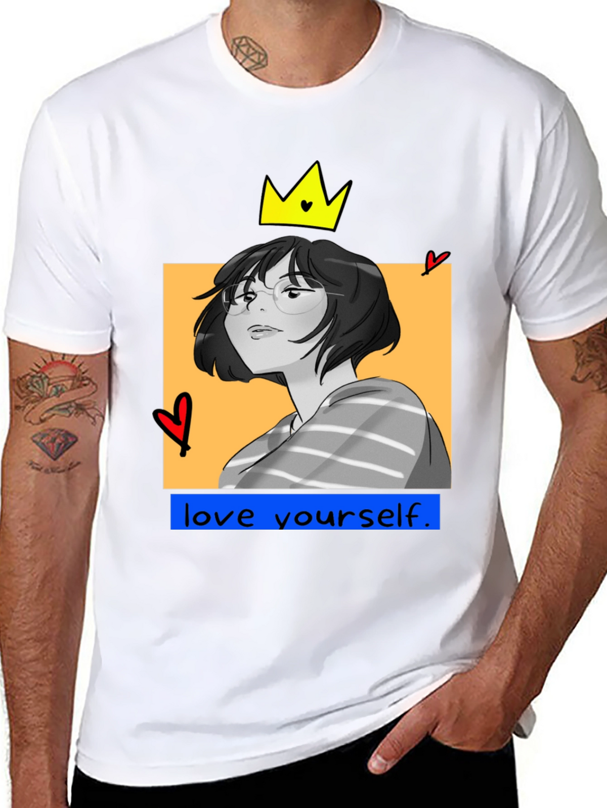 Love Yourself Graphic T-Shirt