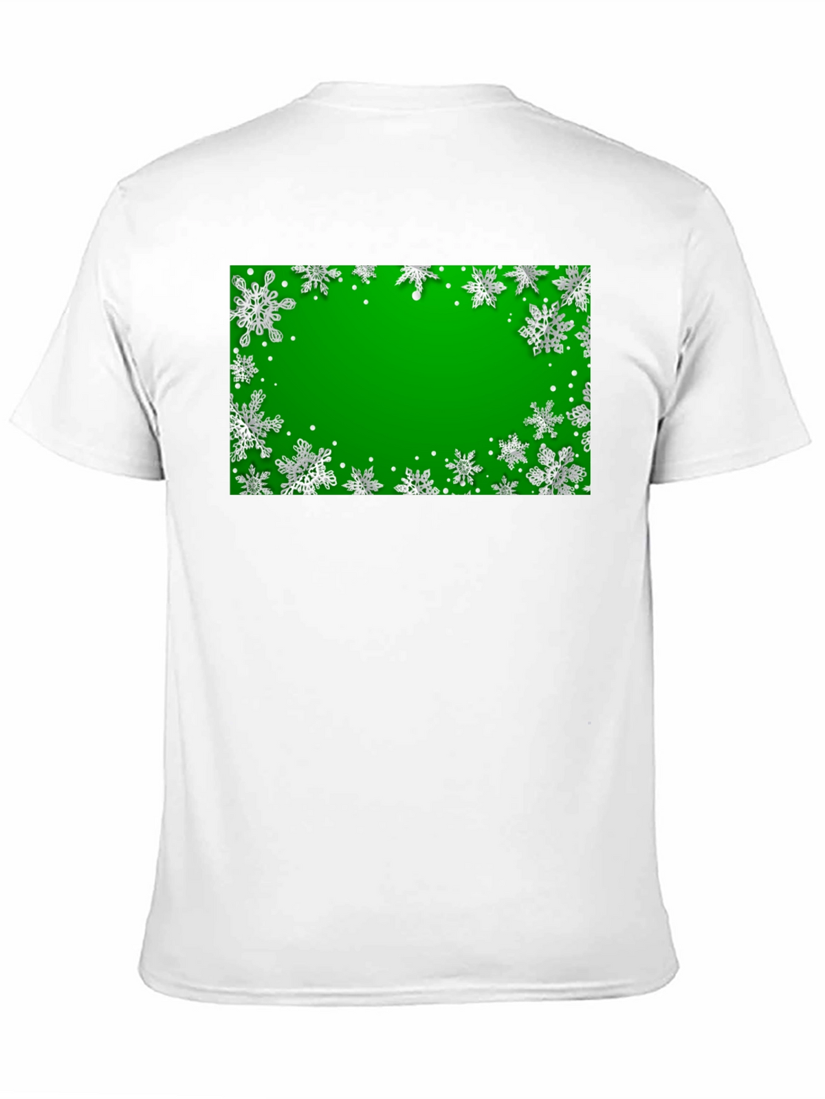 Festive Snowflake Border T-Shirt