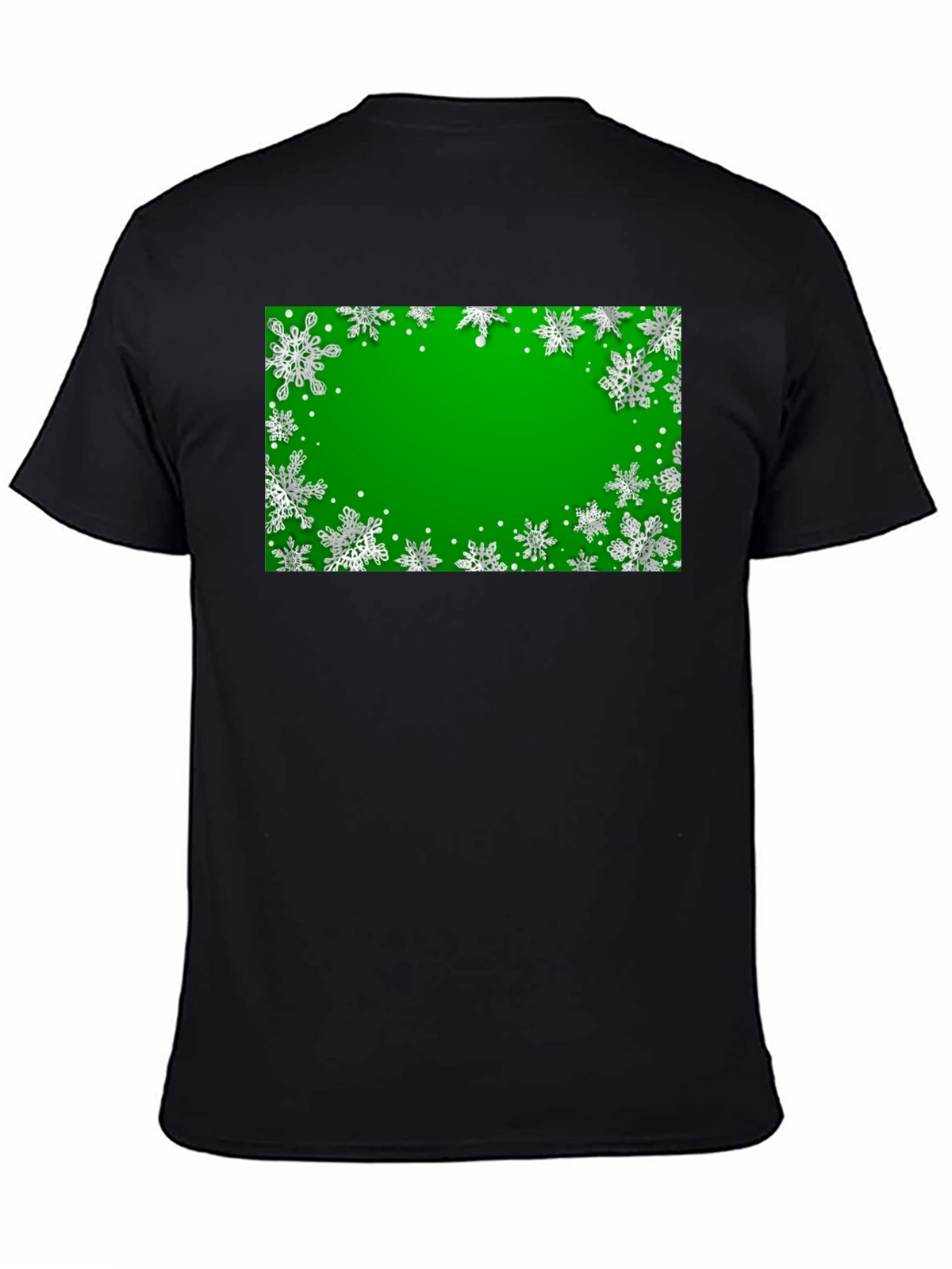 Festive Snowflake Border T-Shirt