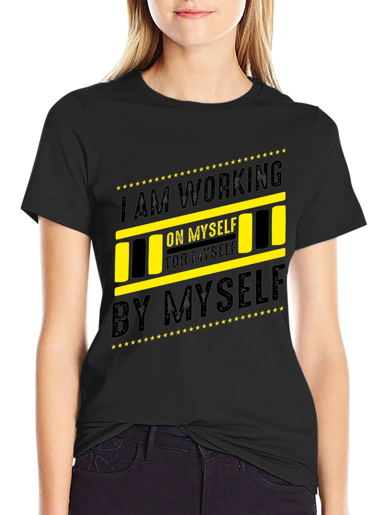 Working On Myself Graphic T-Shirt