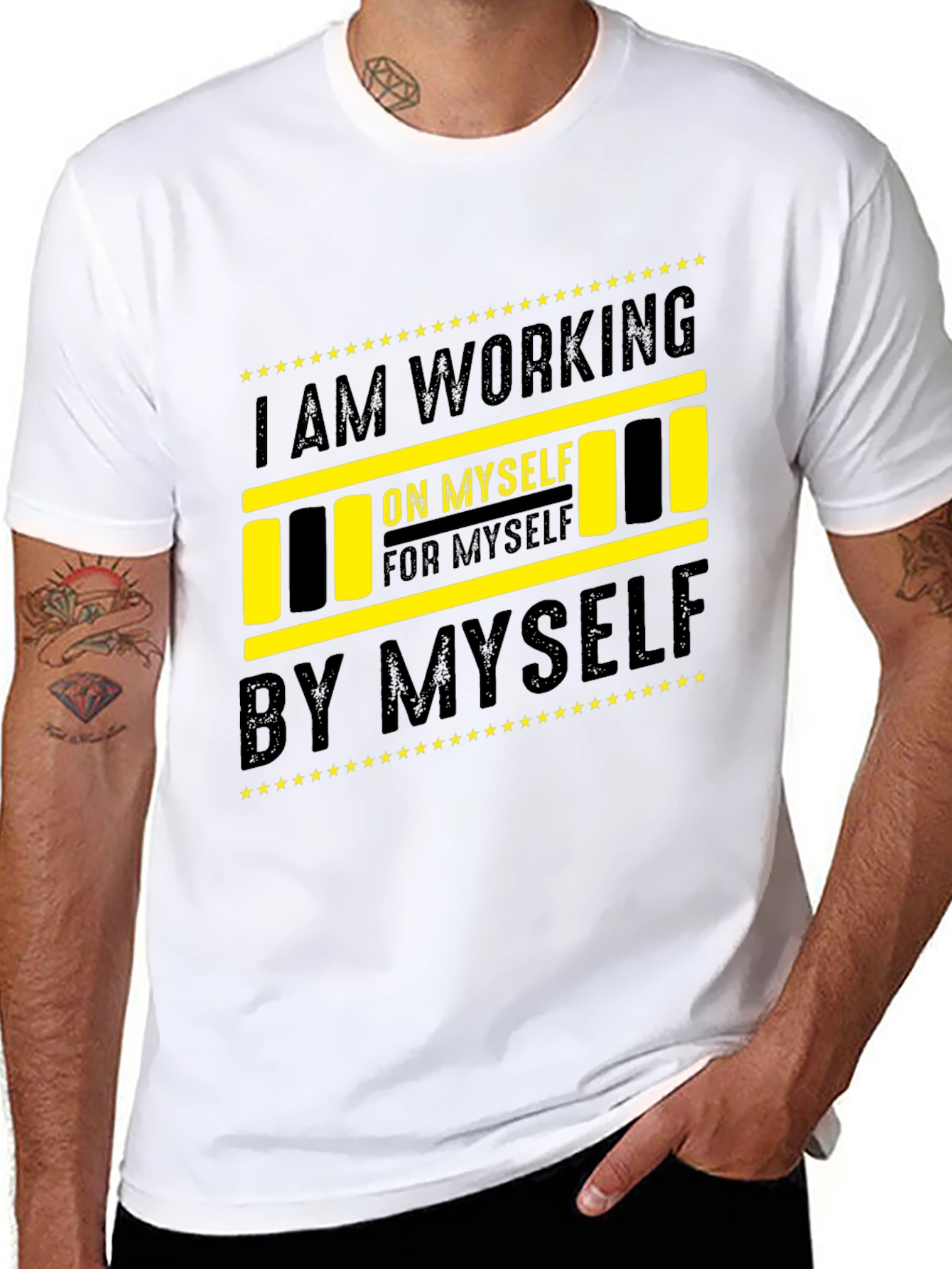 Working On Myself Graphic T-Shirt