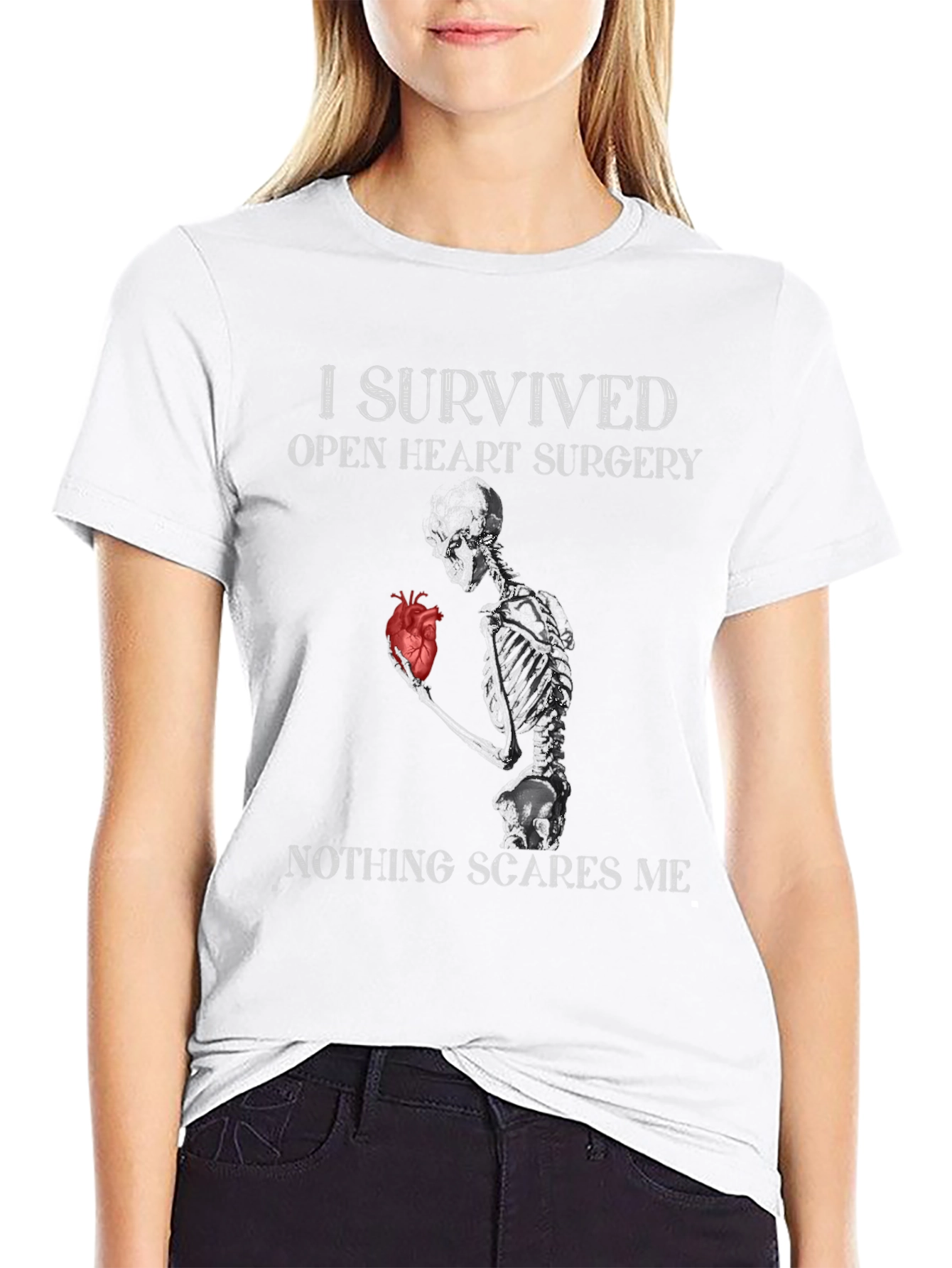 I Survived Open Heart Surgery Graphic Tee