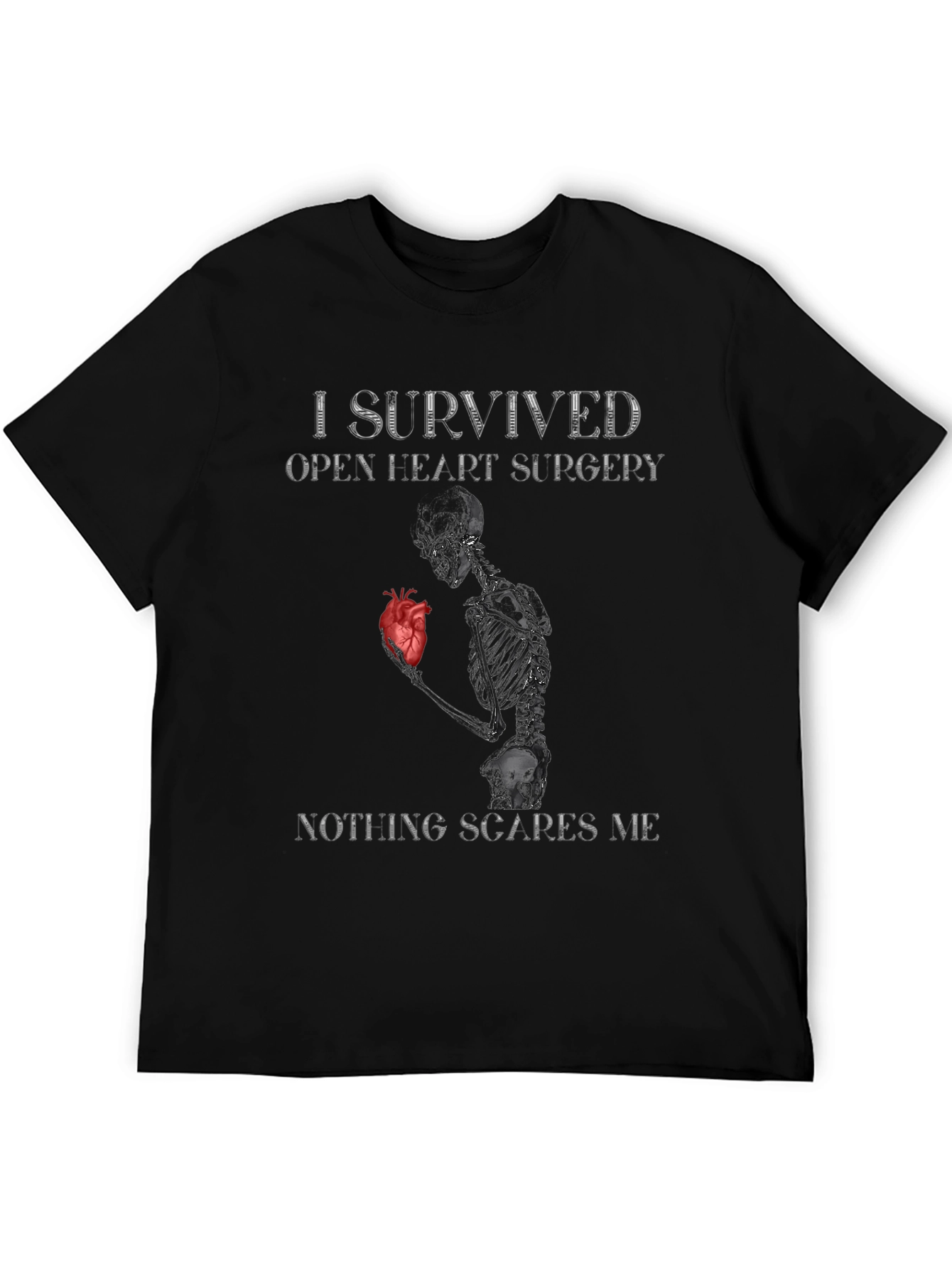 I Survived Open Heart Surgery Graphic Tee