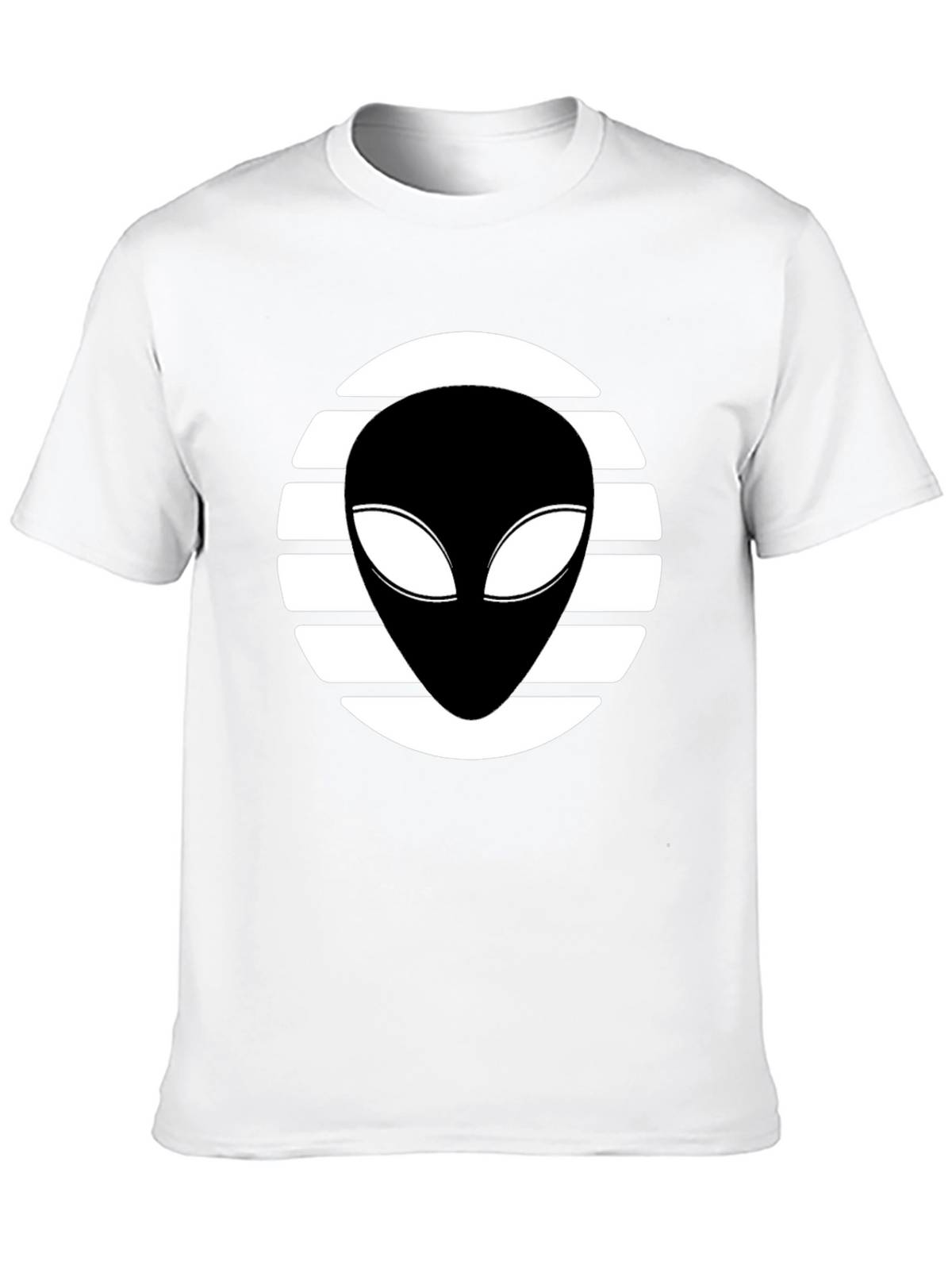 Alien Graphic Black T-Shirt