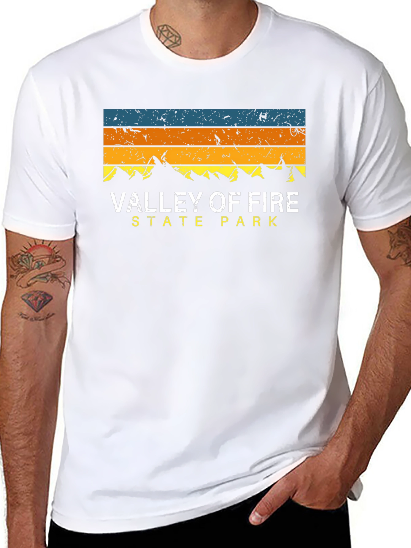 Valley of Fire State Park Black T-Shirt