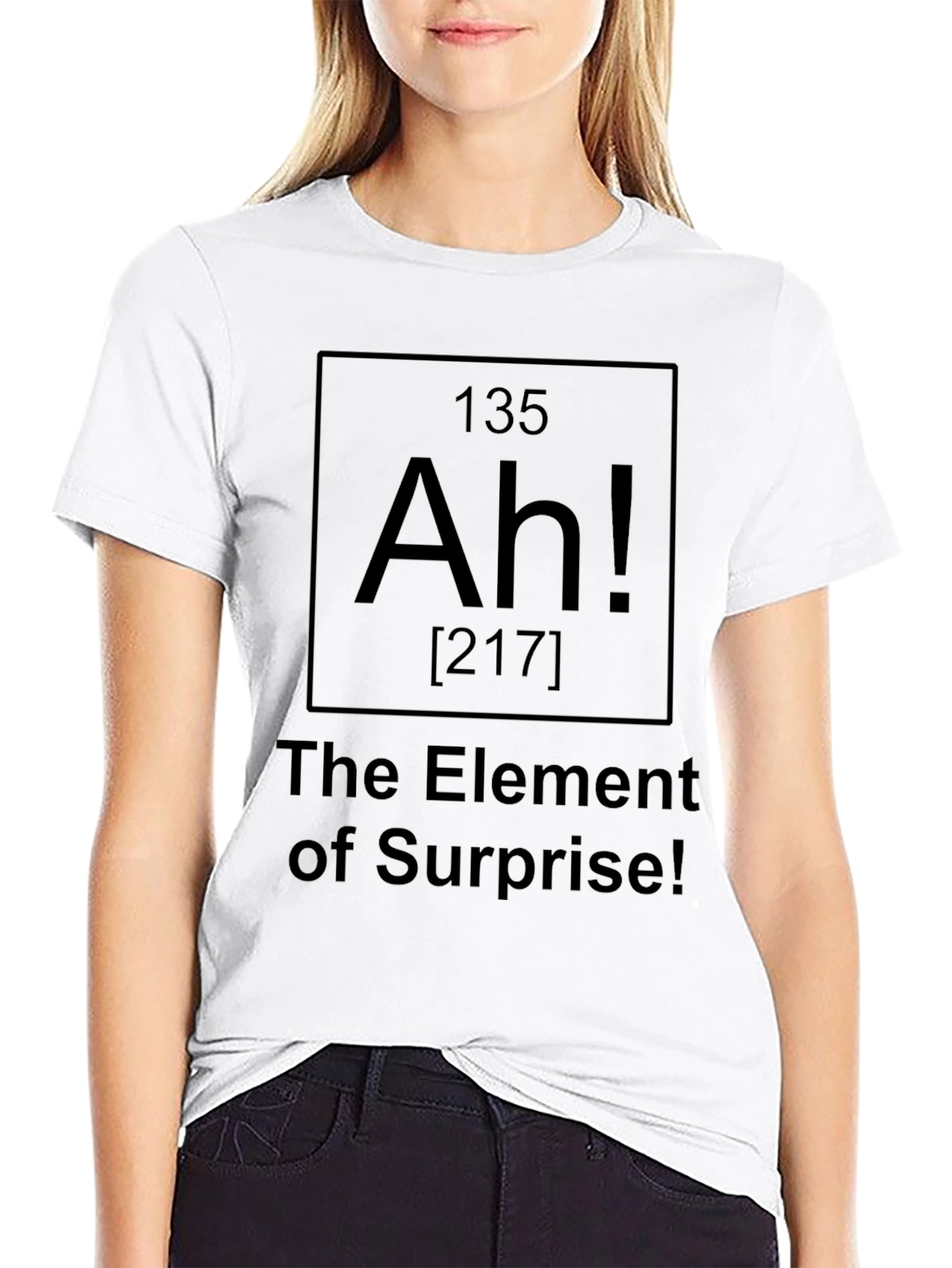 Ah! Element of Surprise T-Shirt - Black