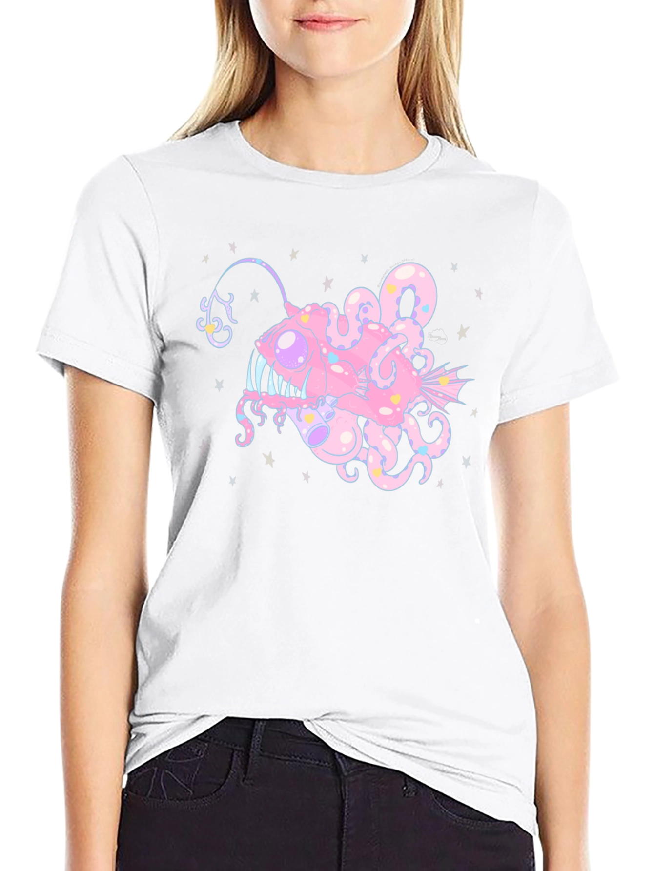 Anglerfish T-Shirt - Unique Graphic Tee