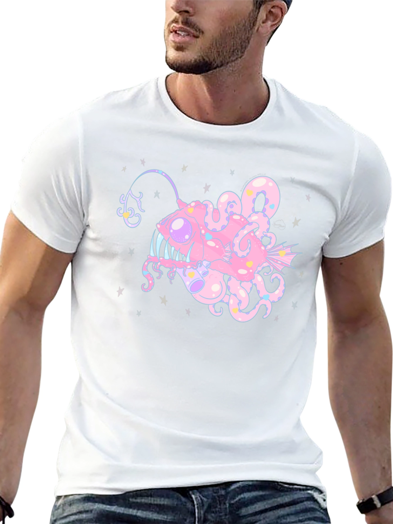 Anglerfish T-Shirt - Unique Graphic Tee