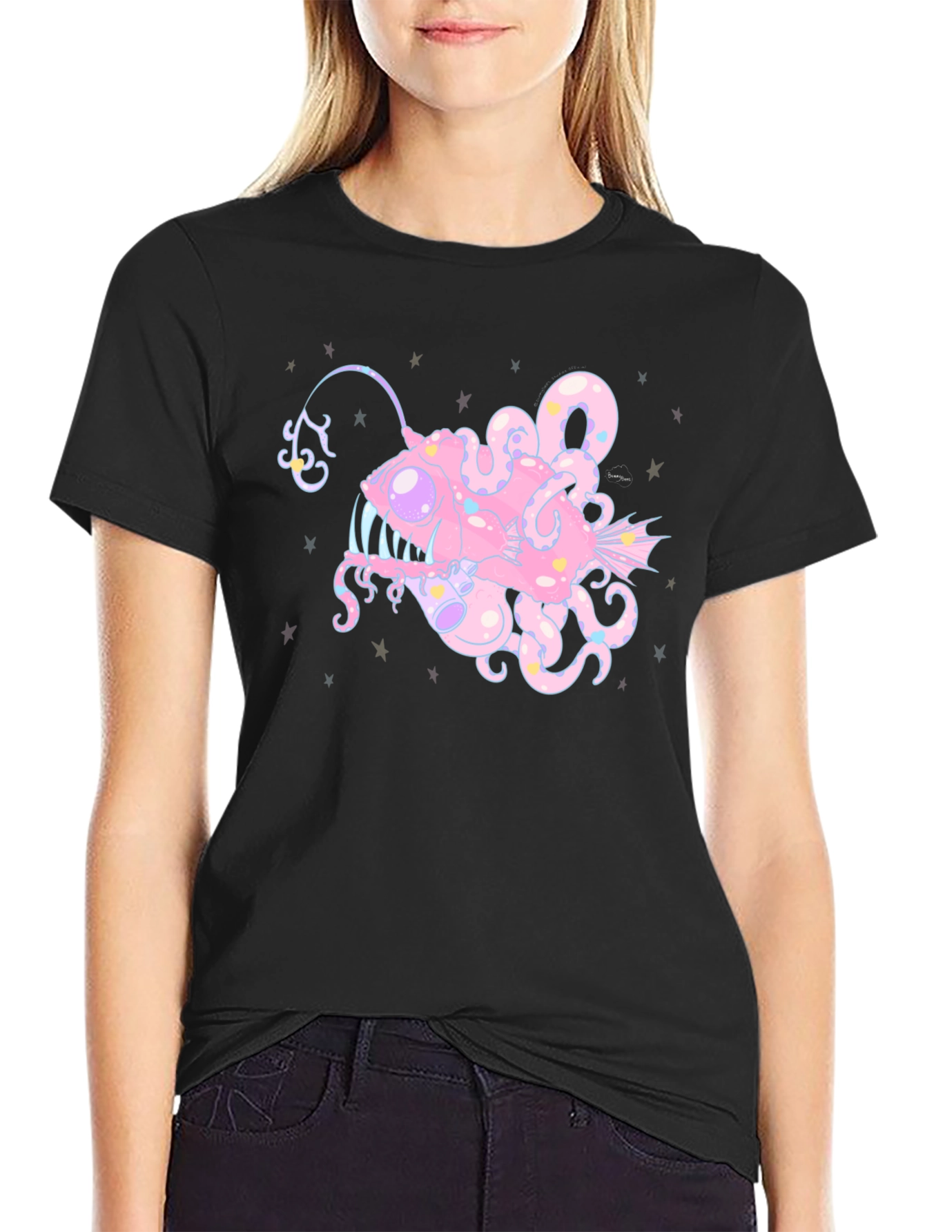 Anglerfish T-Shirt - Unique Graphic Tee
