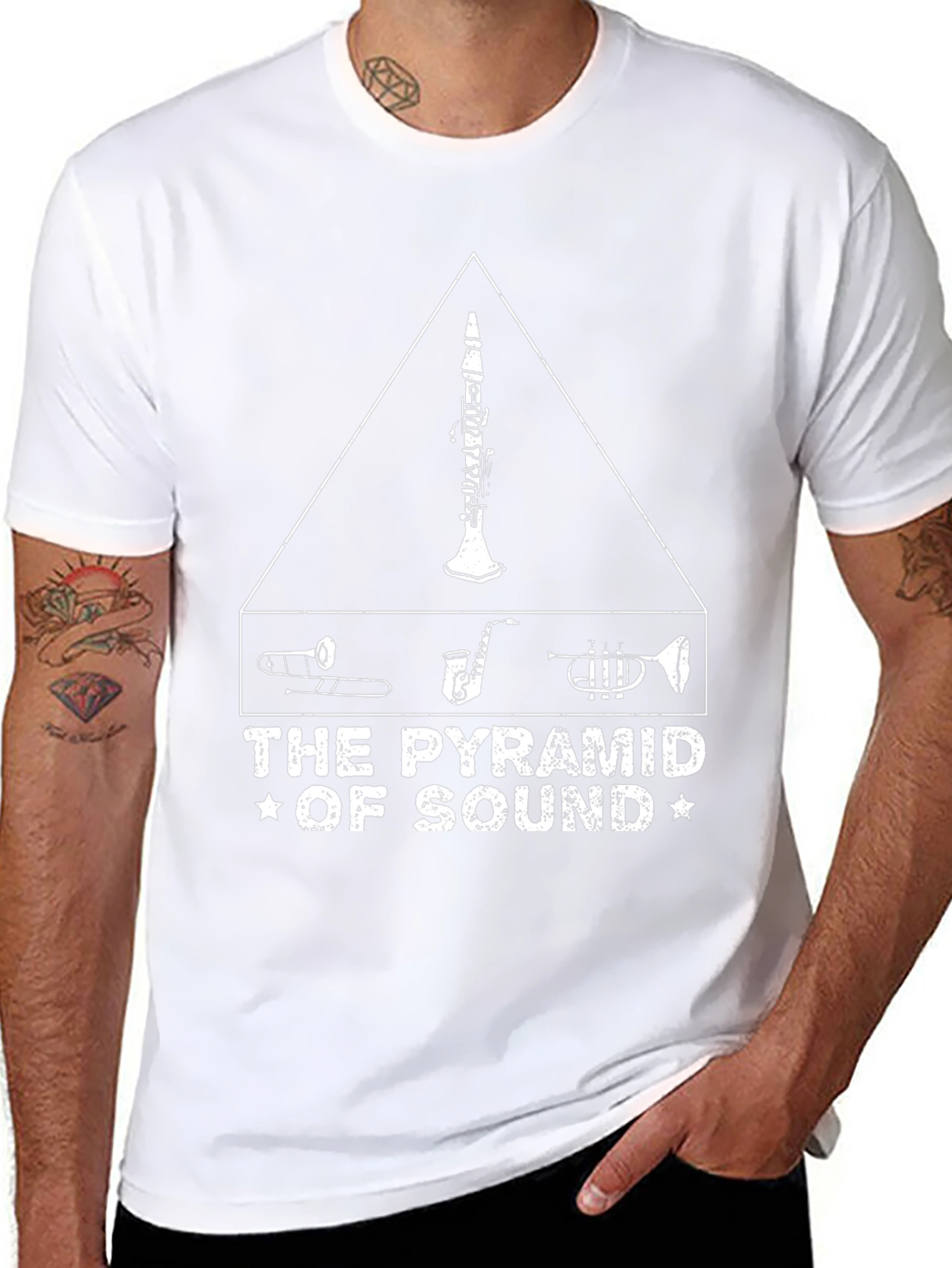 Pyramid of Sound Music T-Shirt