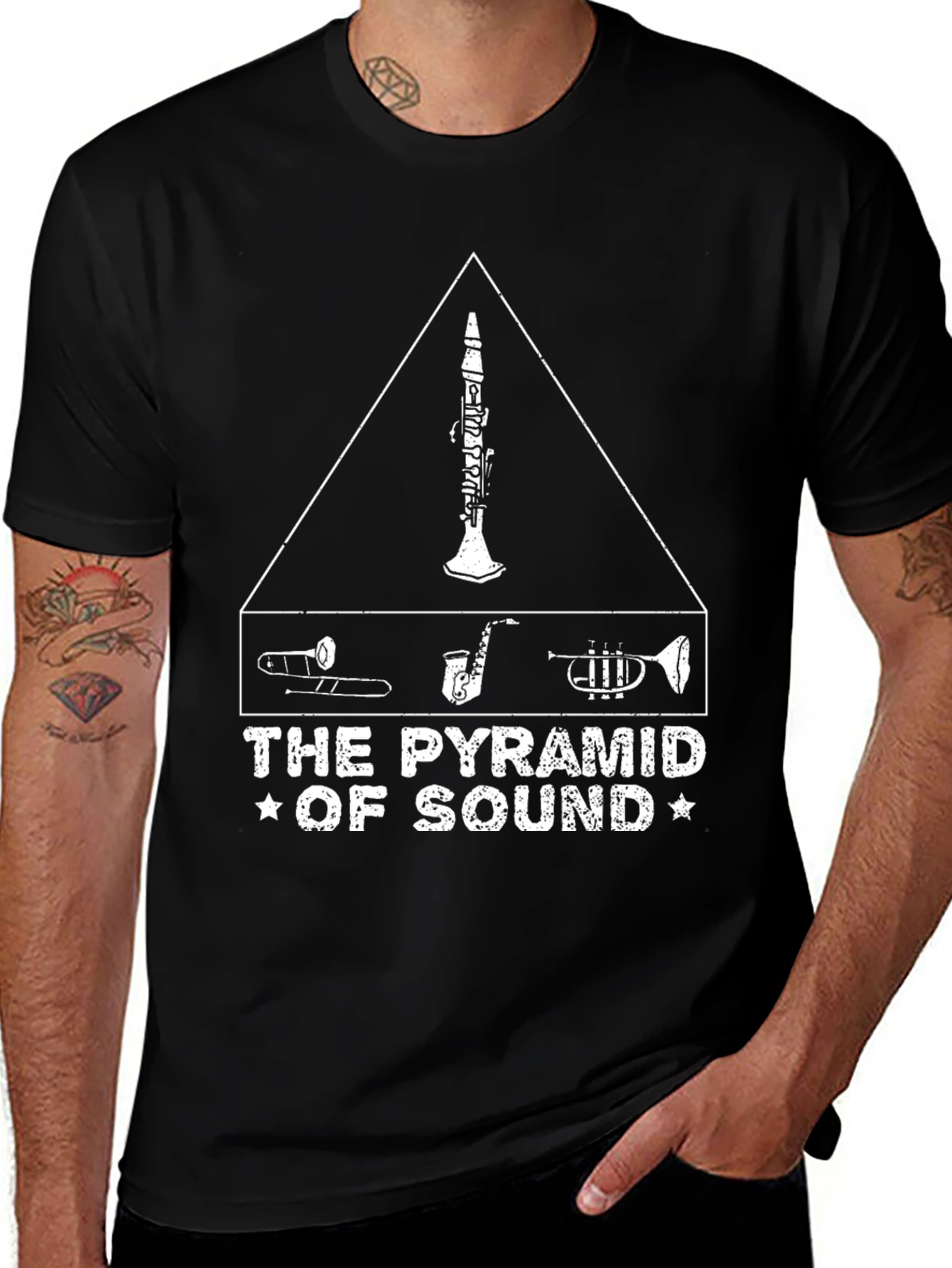 Pyramid of Sound Music T-Shirt