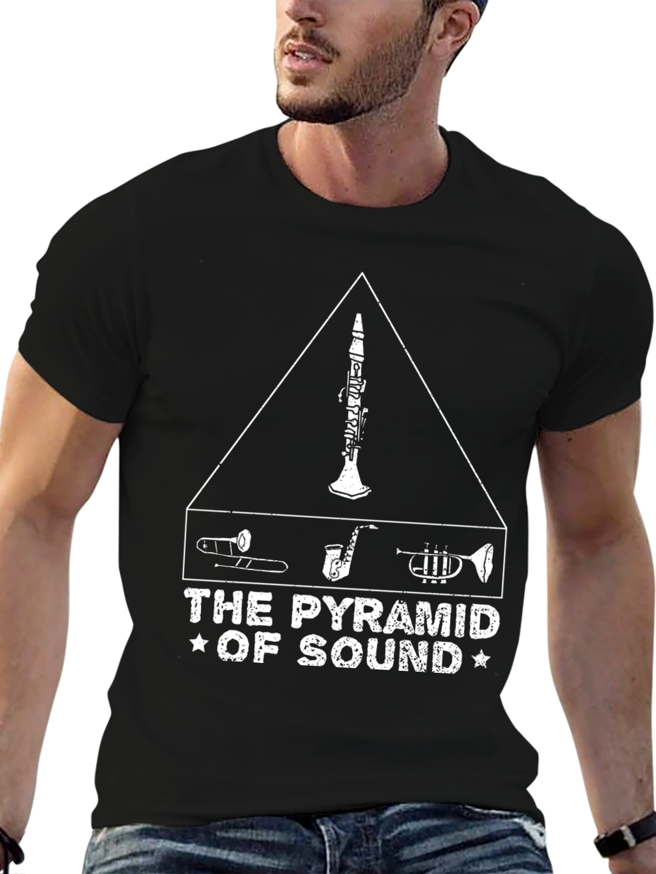 Pyramid of Sound Music T-Shirt