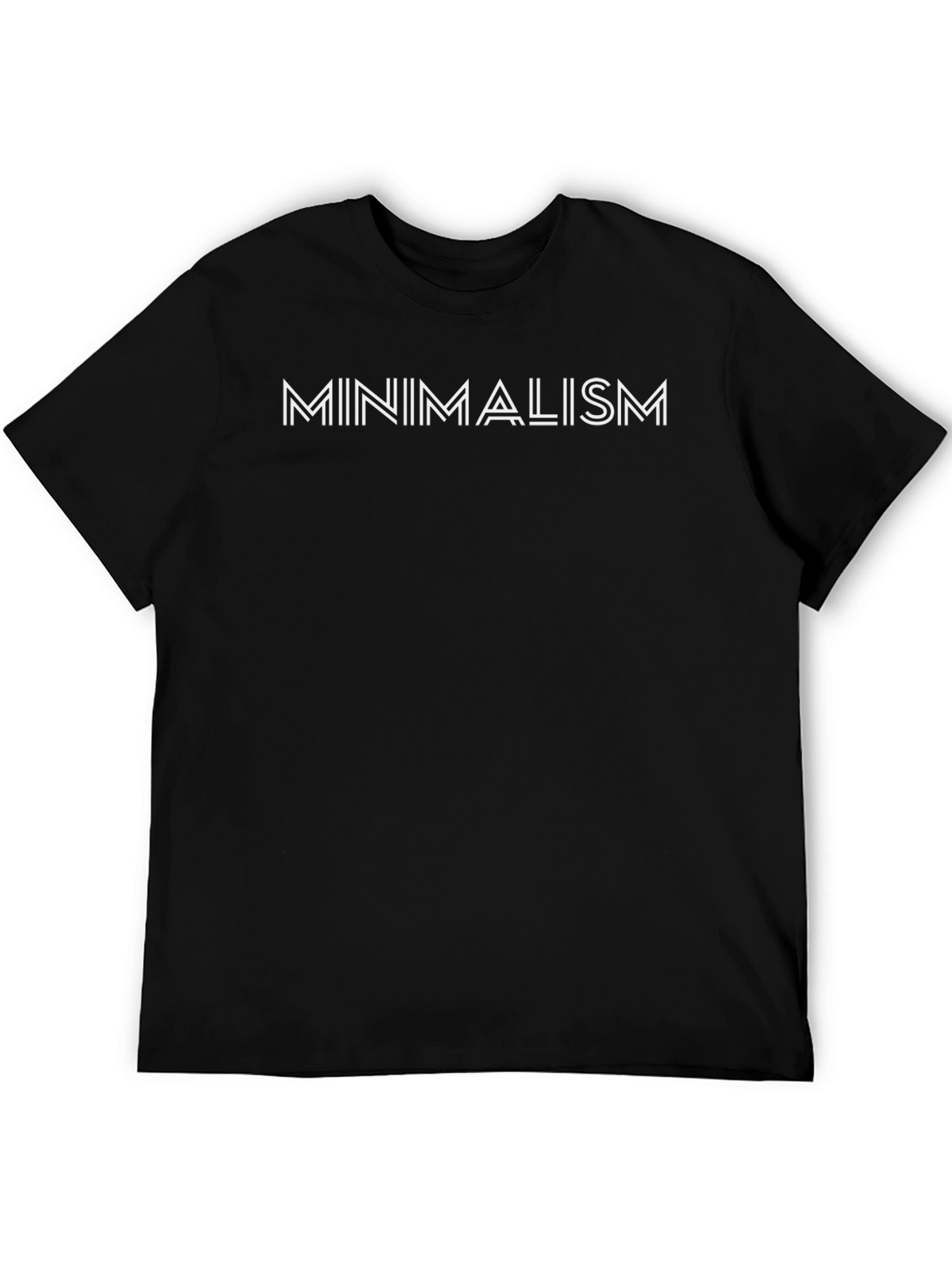 Minimalism Graphic Tee - Stylish & Simple