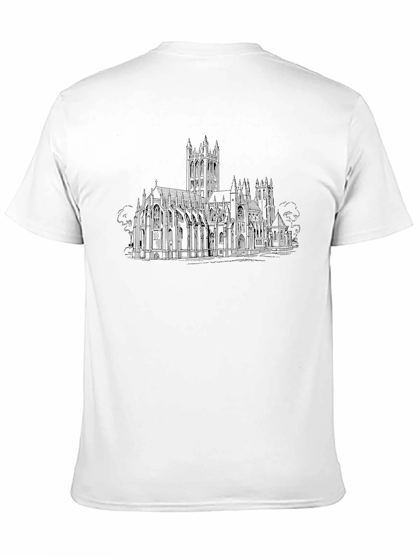 Cathedral Graphic T-Shirt - Black