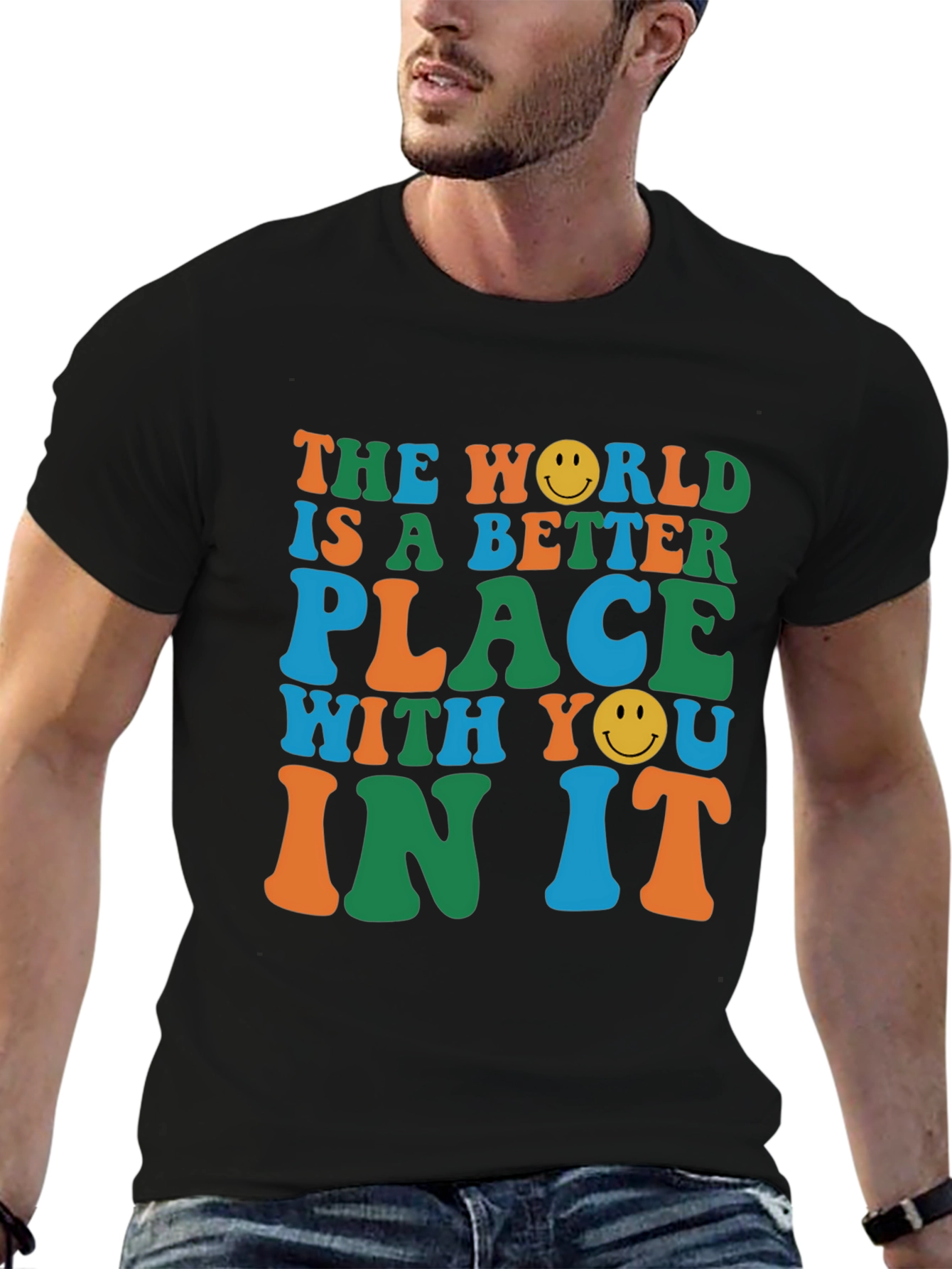 The World is Better With You Graphic Tee