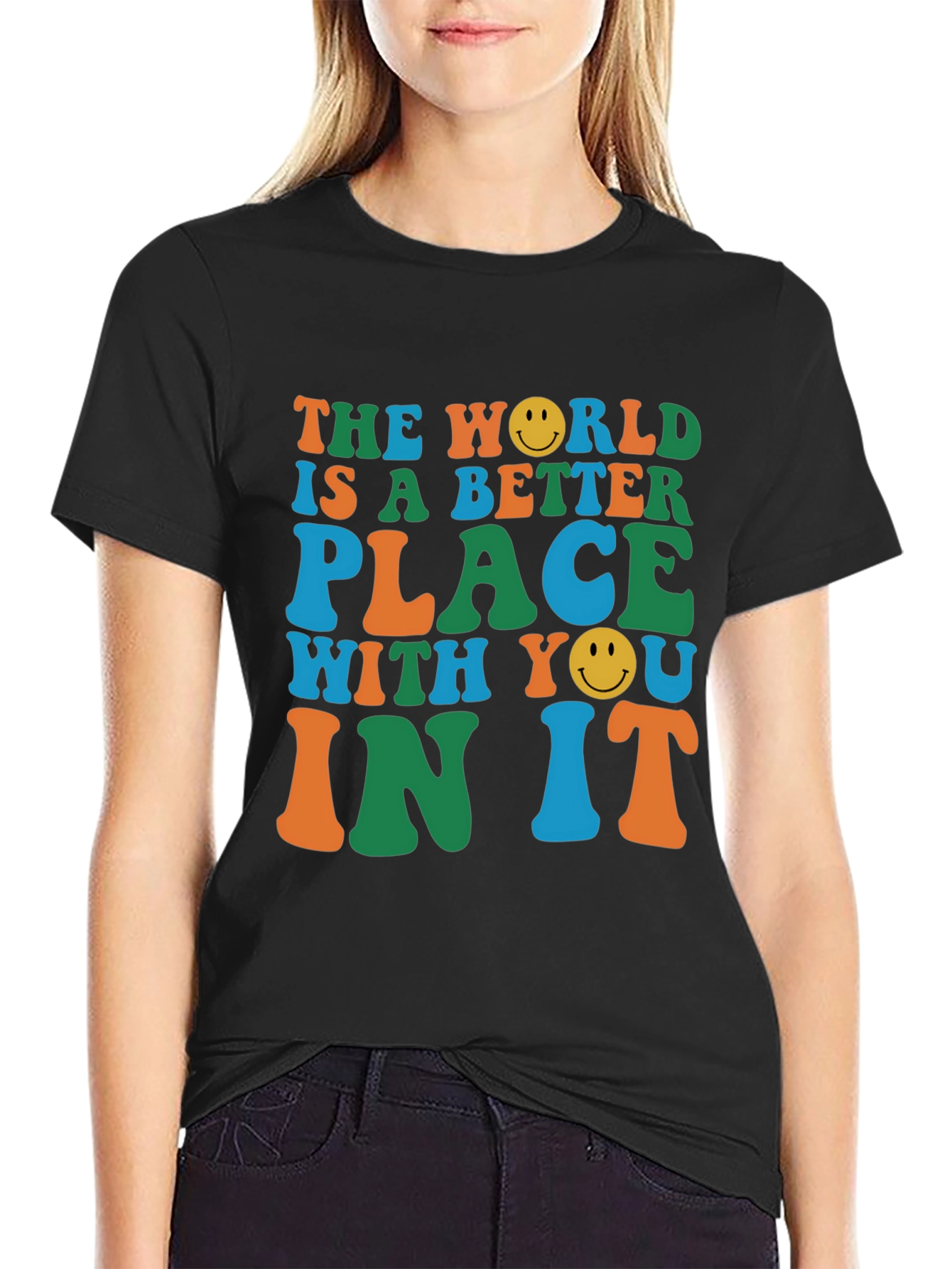 The World is Better With You Graphic Tee
