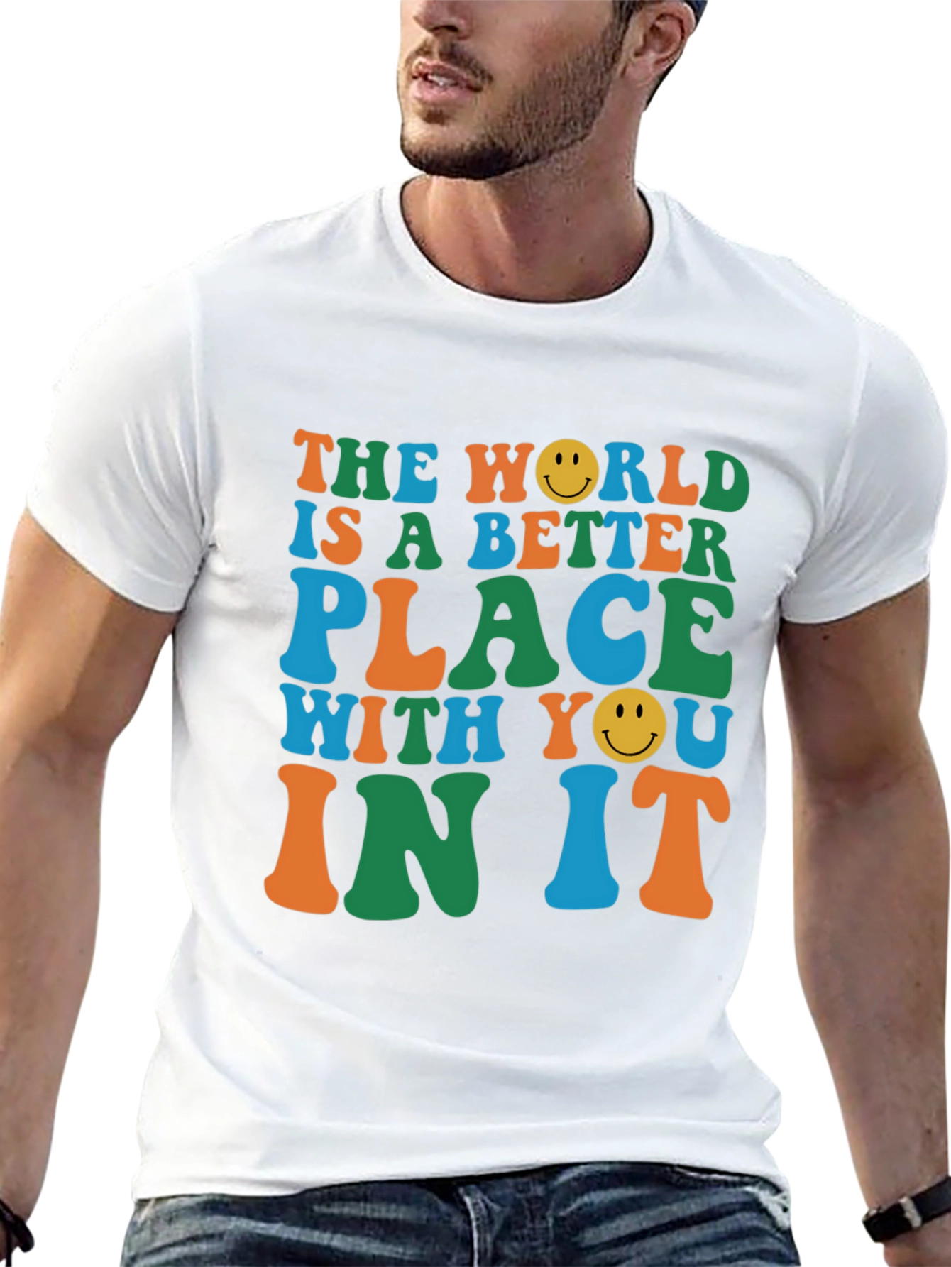 The World is Better With You Graphic Tee