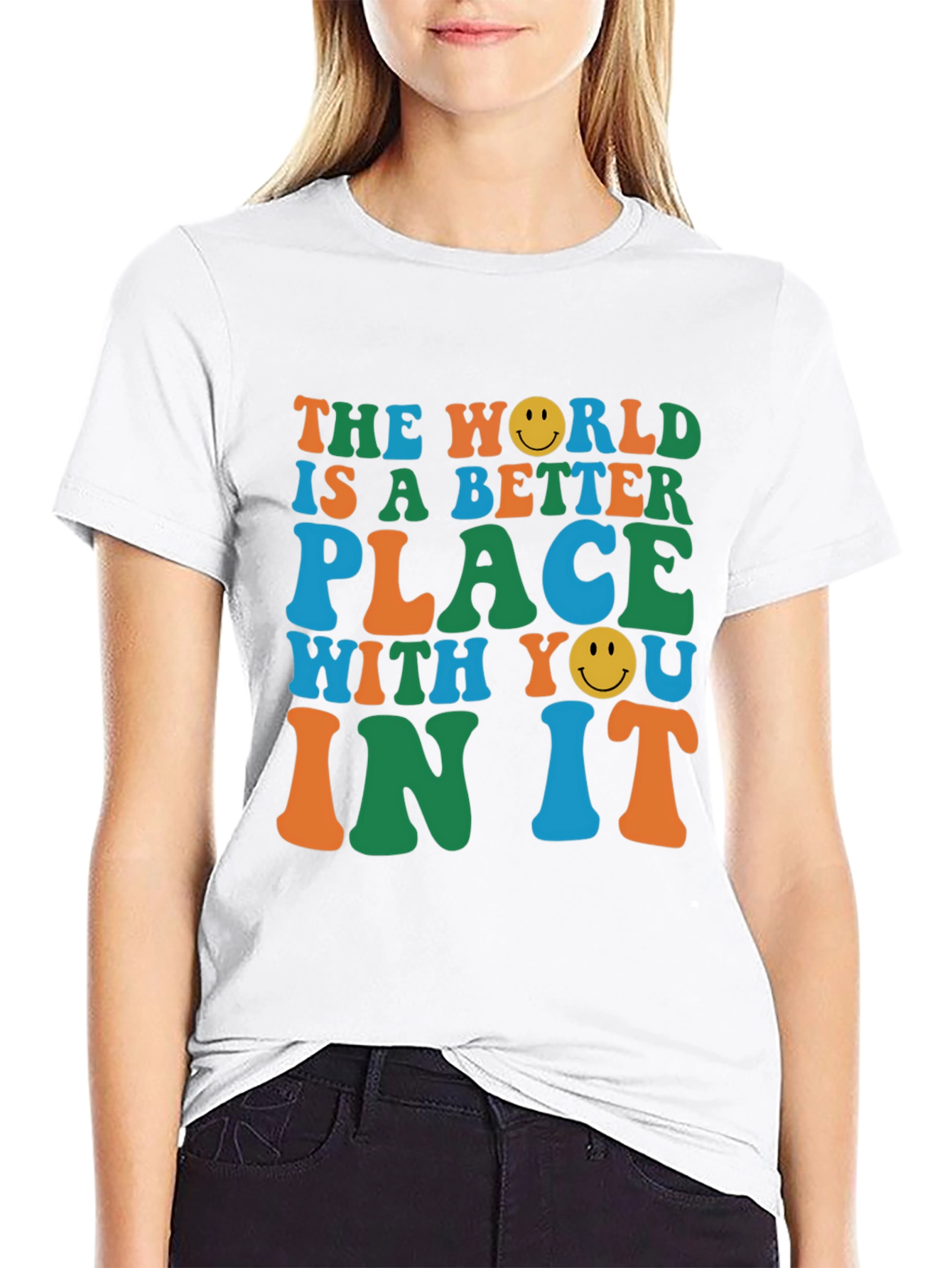 The World is Better With You Graphic Tee