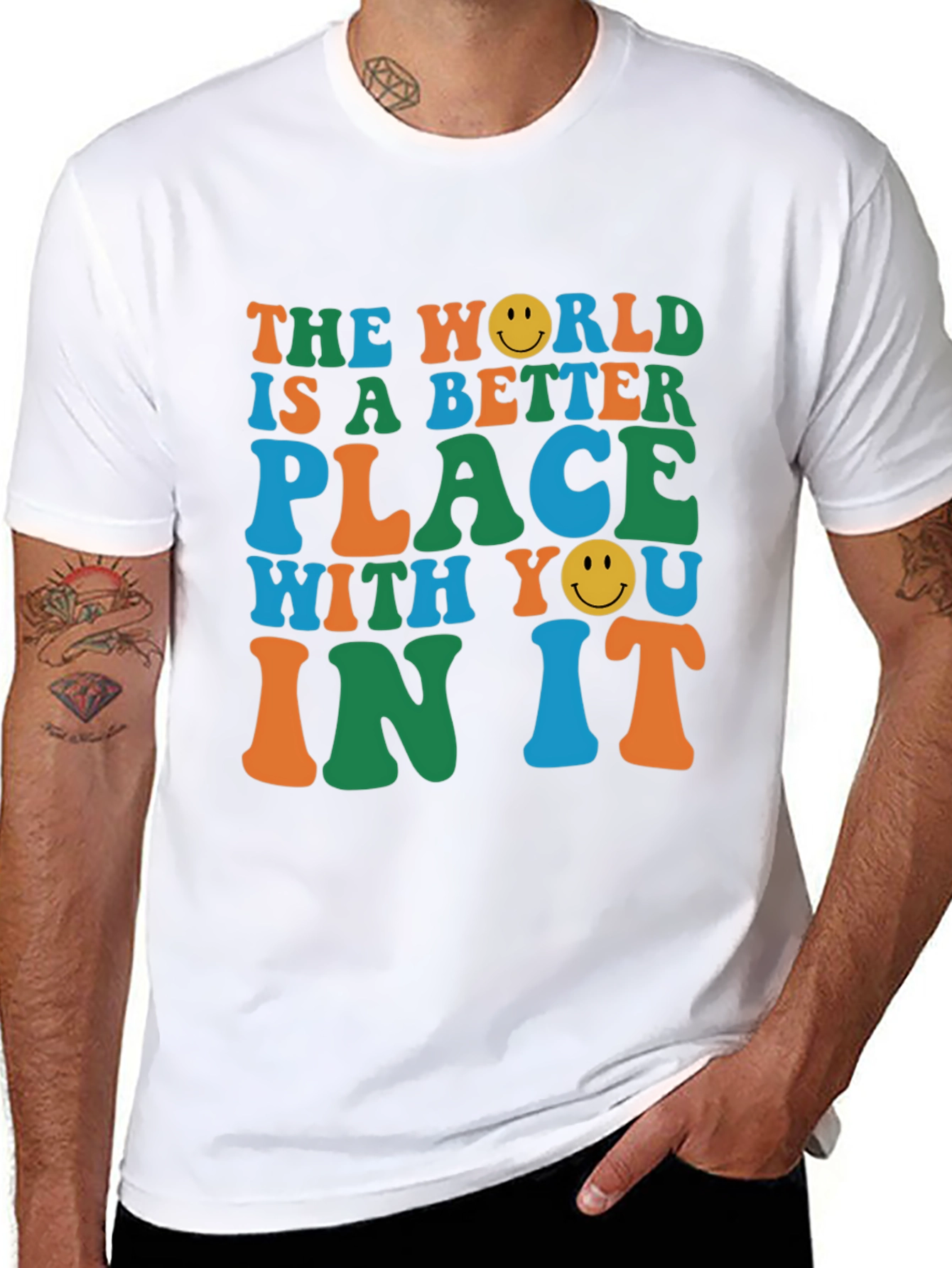 The World is Better With You Graphic Tee