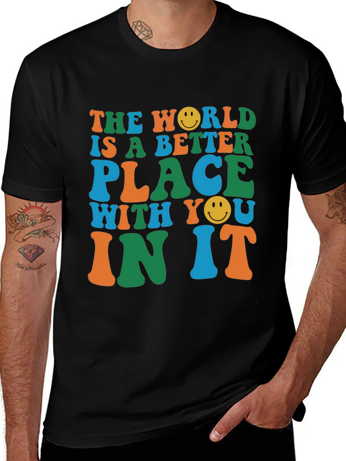 The World is Better With You Graphic Tee