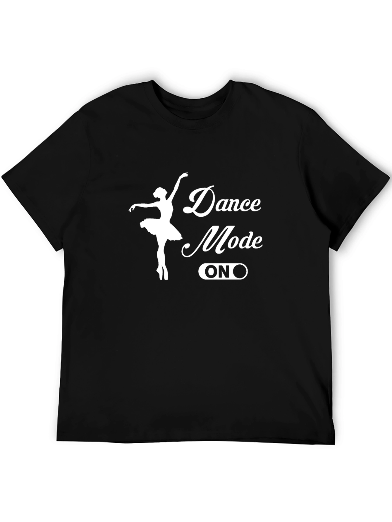 Dance Mode On Black T-Shirt