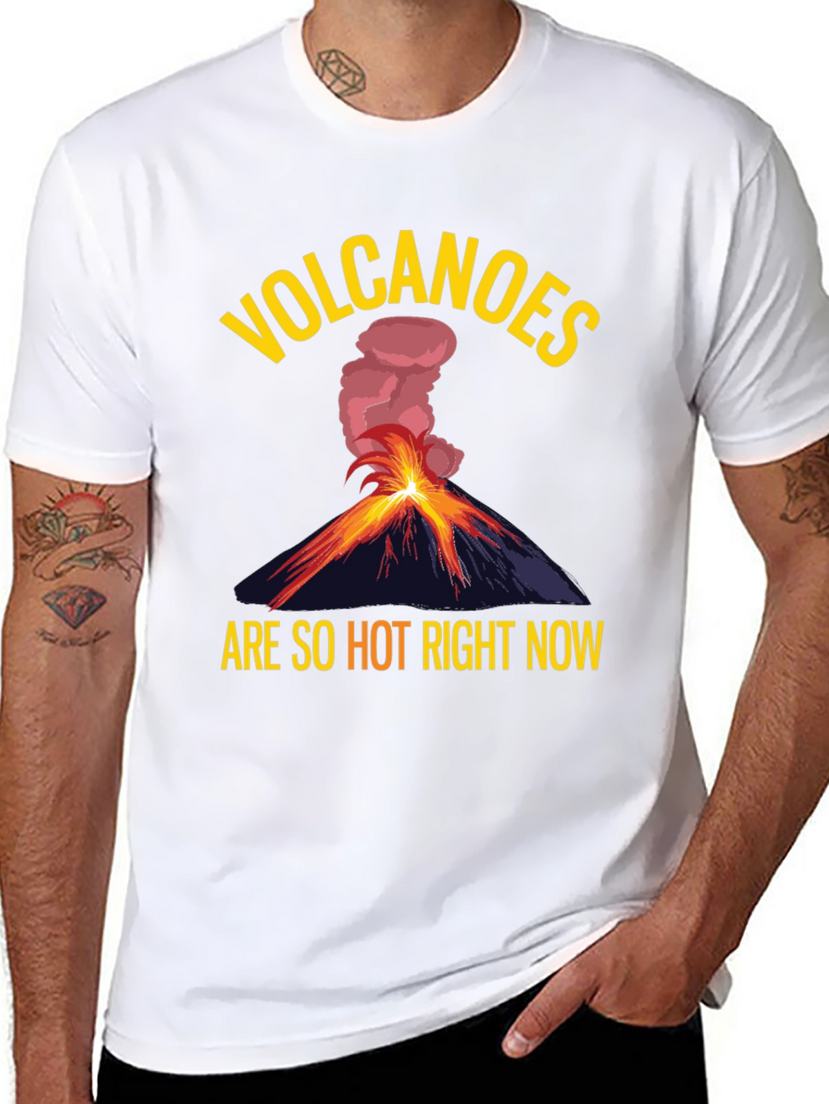 Volcanoes Are So Hot Right Now Graphic Tee
