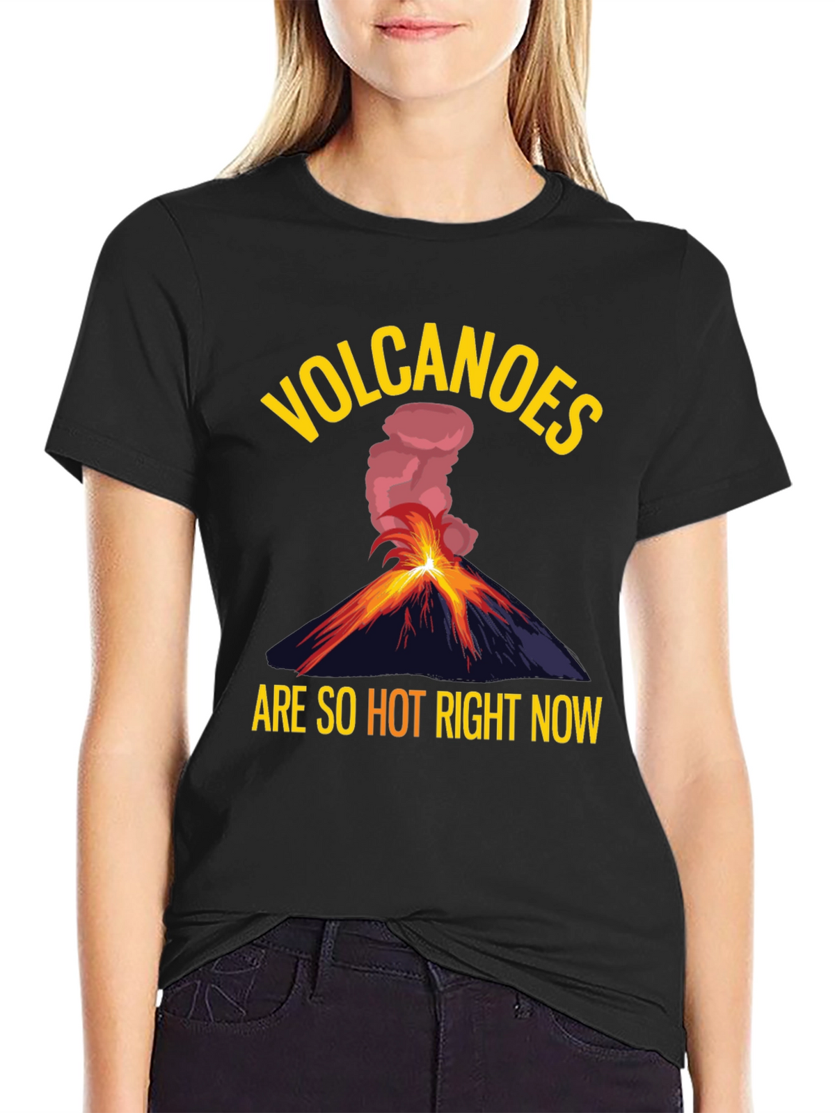 Volcanoes Are So Hot Right Now Graphic Tee