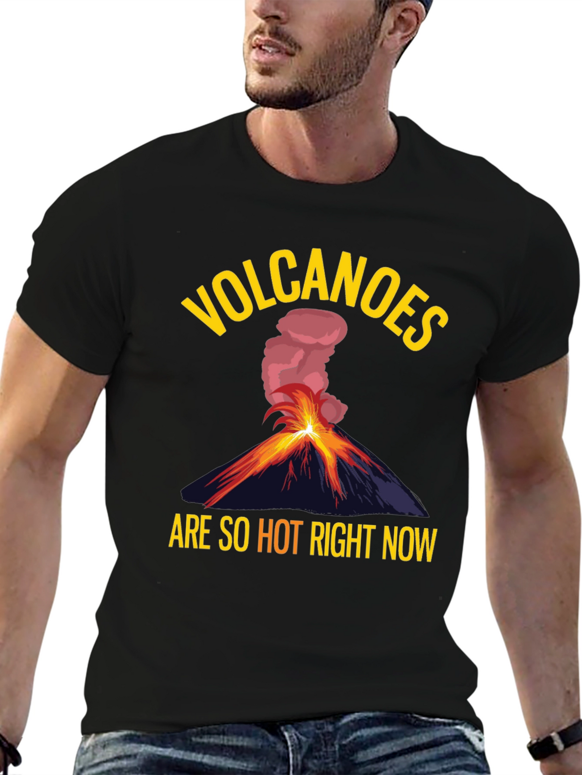Volcanoes Are So Hot Right Now Graphic Tee
