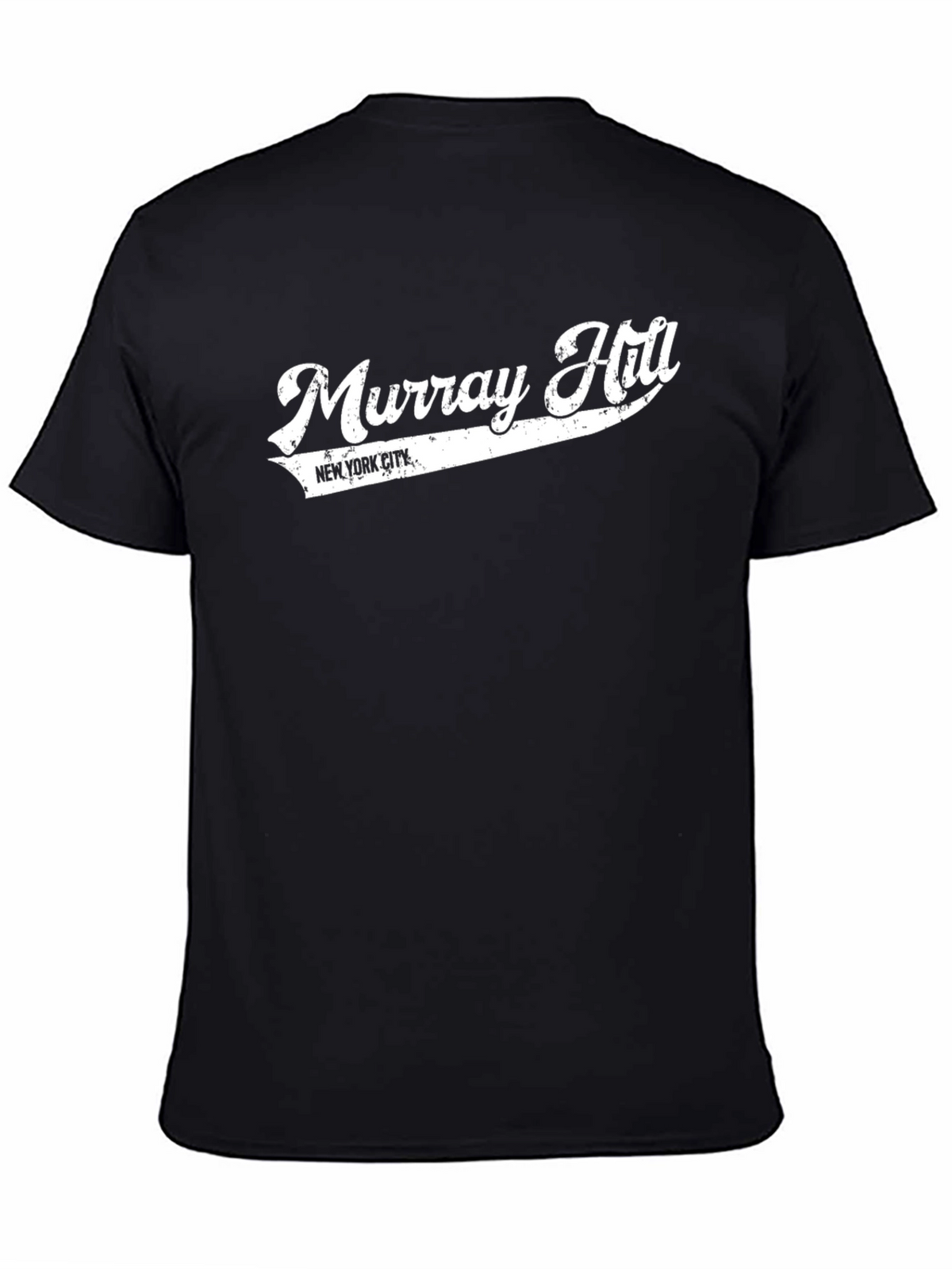 Murray Hill New York City Black Graphic T-Shirt