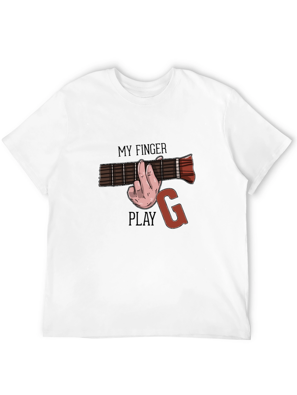 Guitar Chord T-Shirt - Funny Music Player Tee