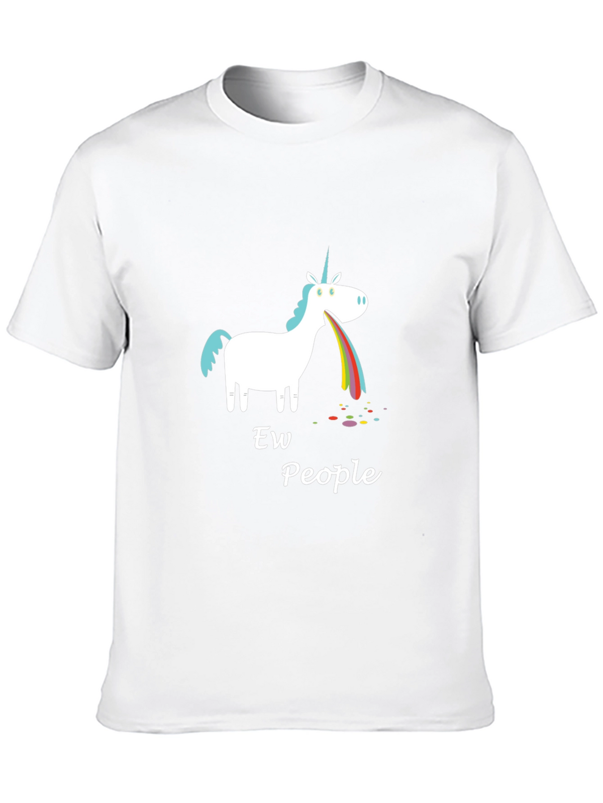 Ew People Unicorn Graphic Tee