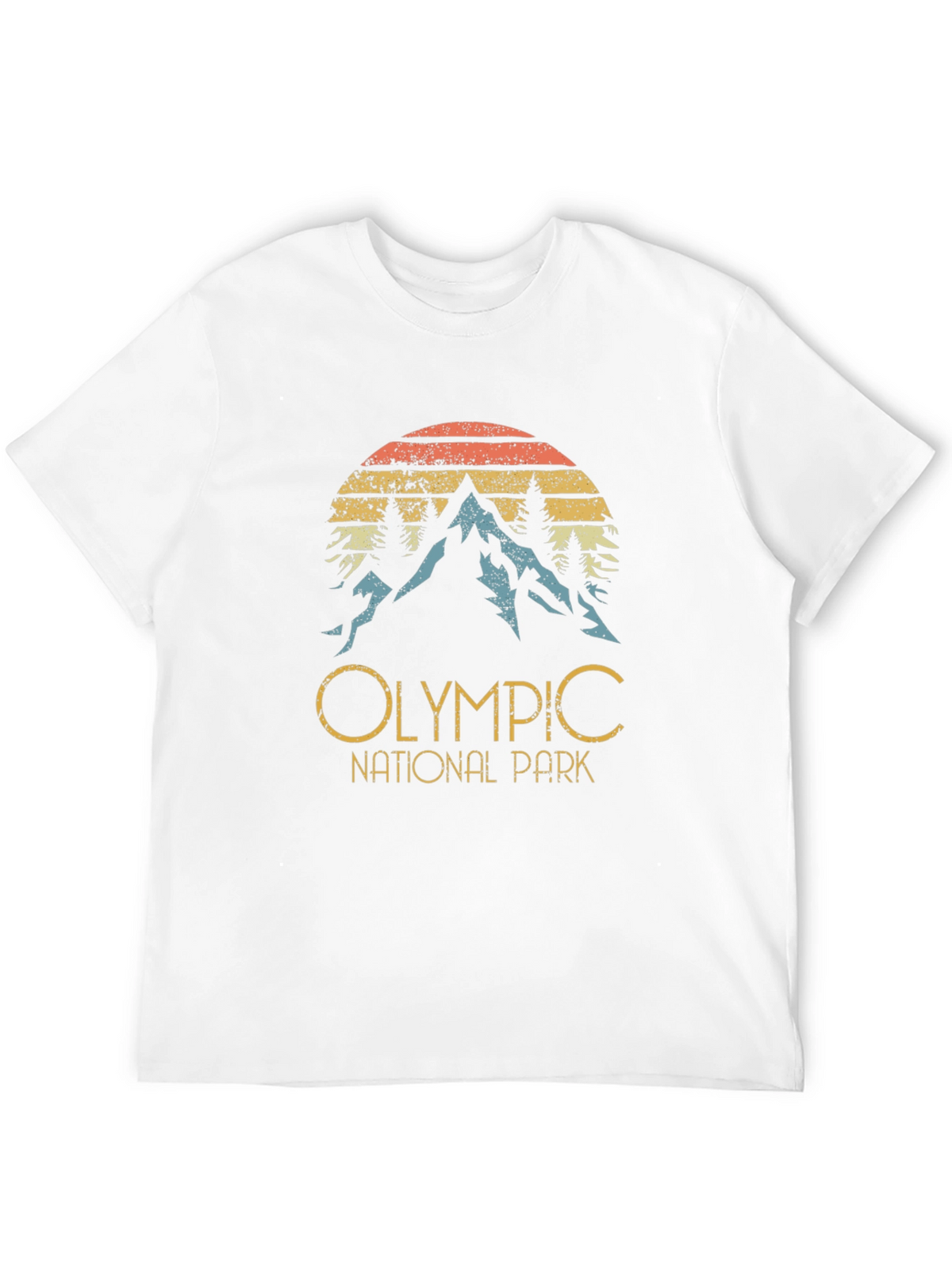 Olympic National Park Retro Graphic Tee