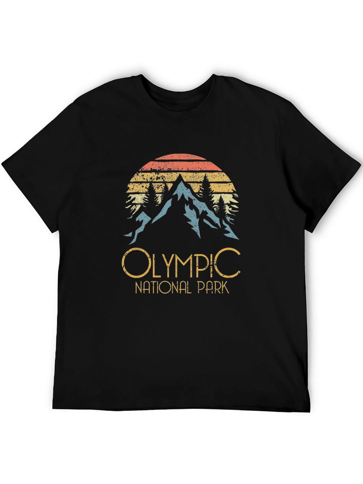 Olympic National Park Retro Graphic Tee