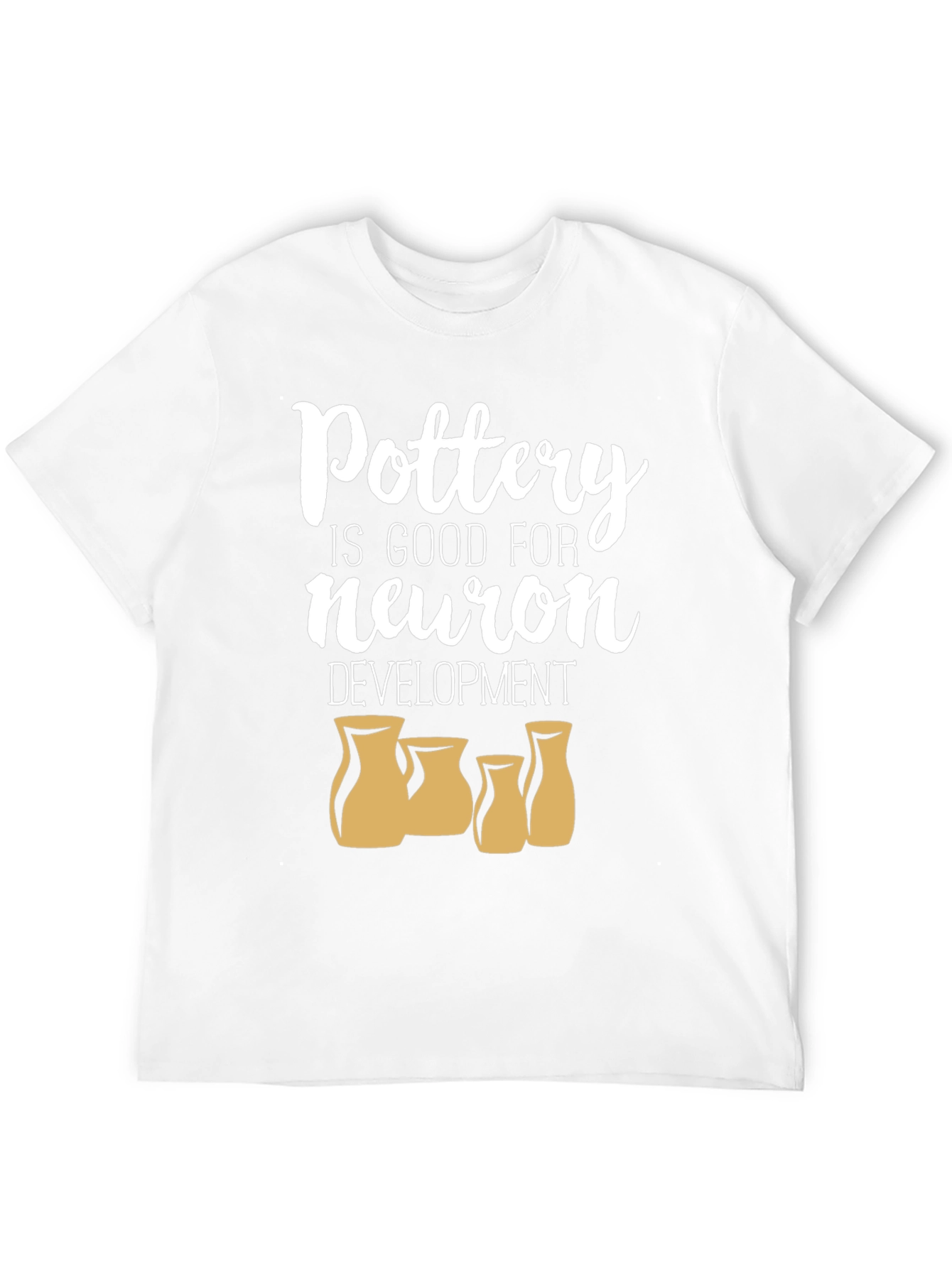 Pottery Neuron Development Black T-Shirt