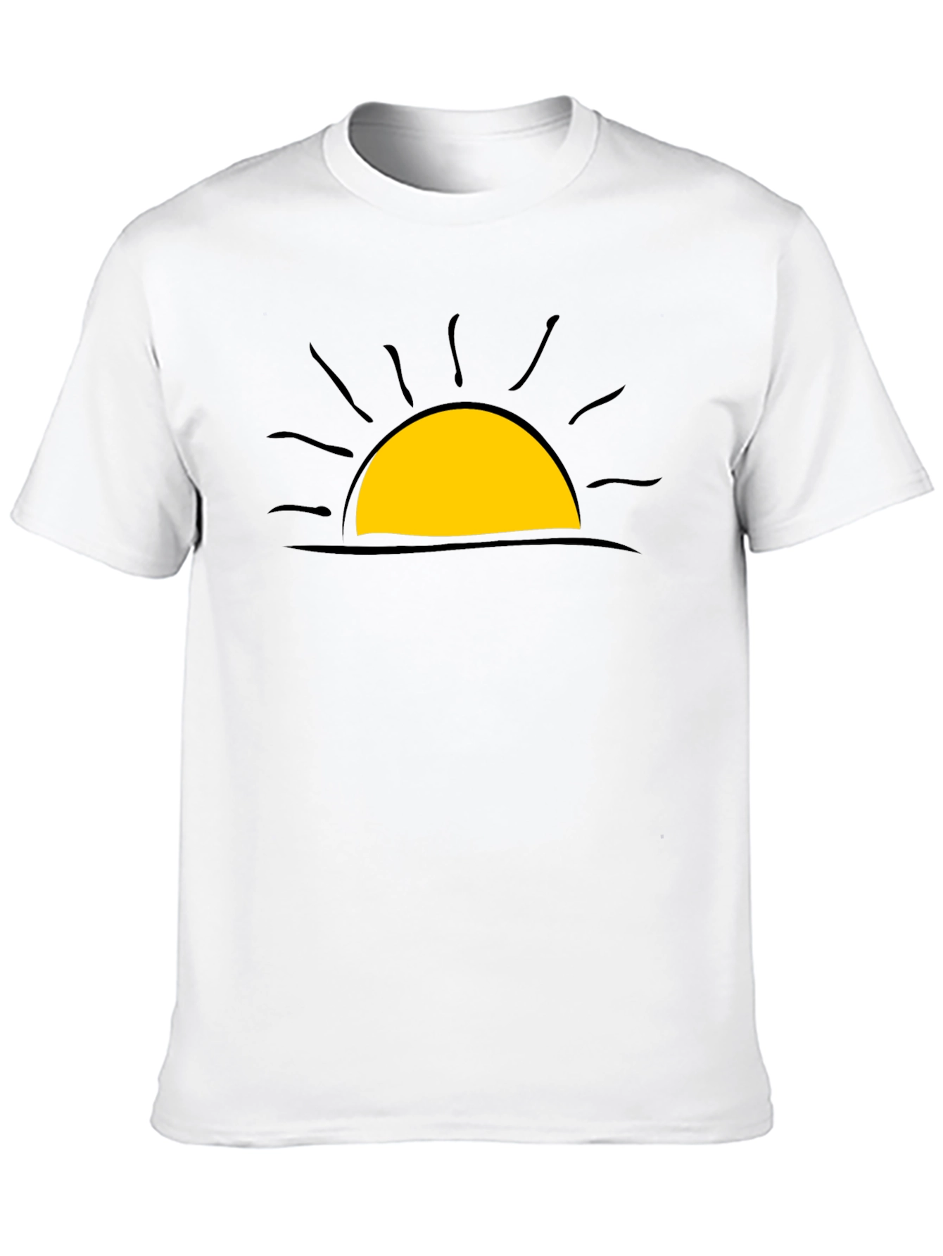 Sunrise Graphic Tee - Soft Cotton Blend