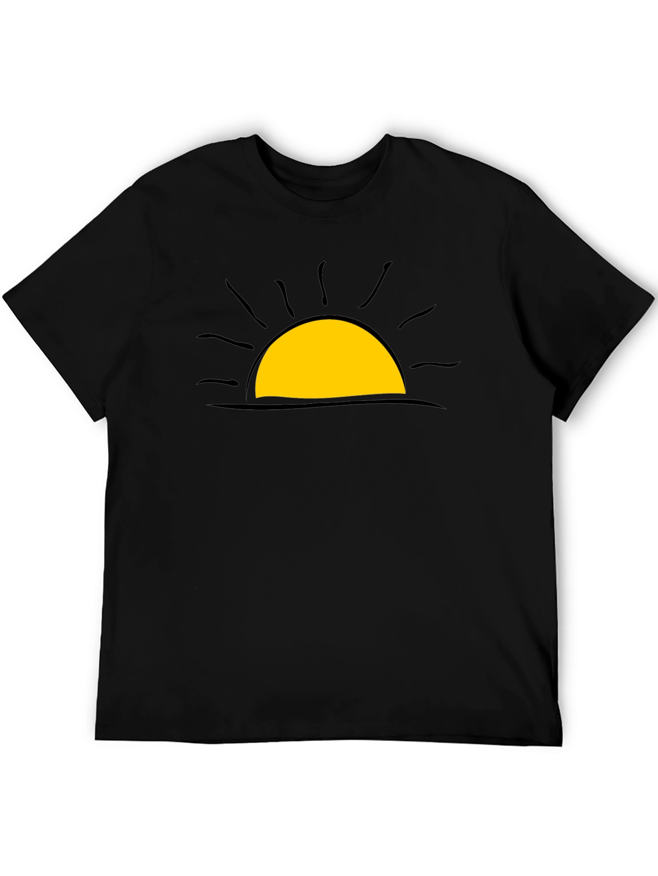 Sunrise Graphic Tee - Soft Cotton Blend