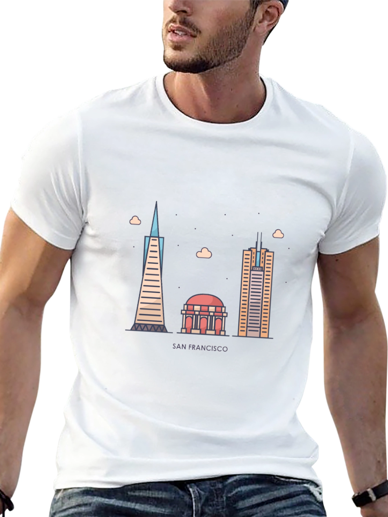 San Francisco Skyline Graphic Tee
