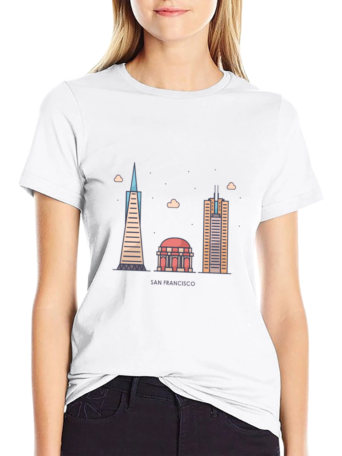 San Francisco Skyline Graphic Tee
