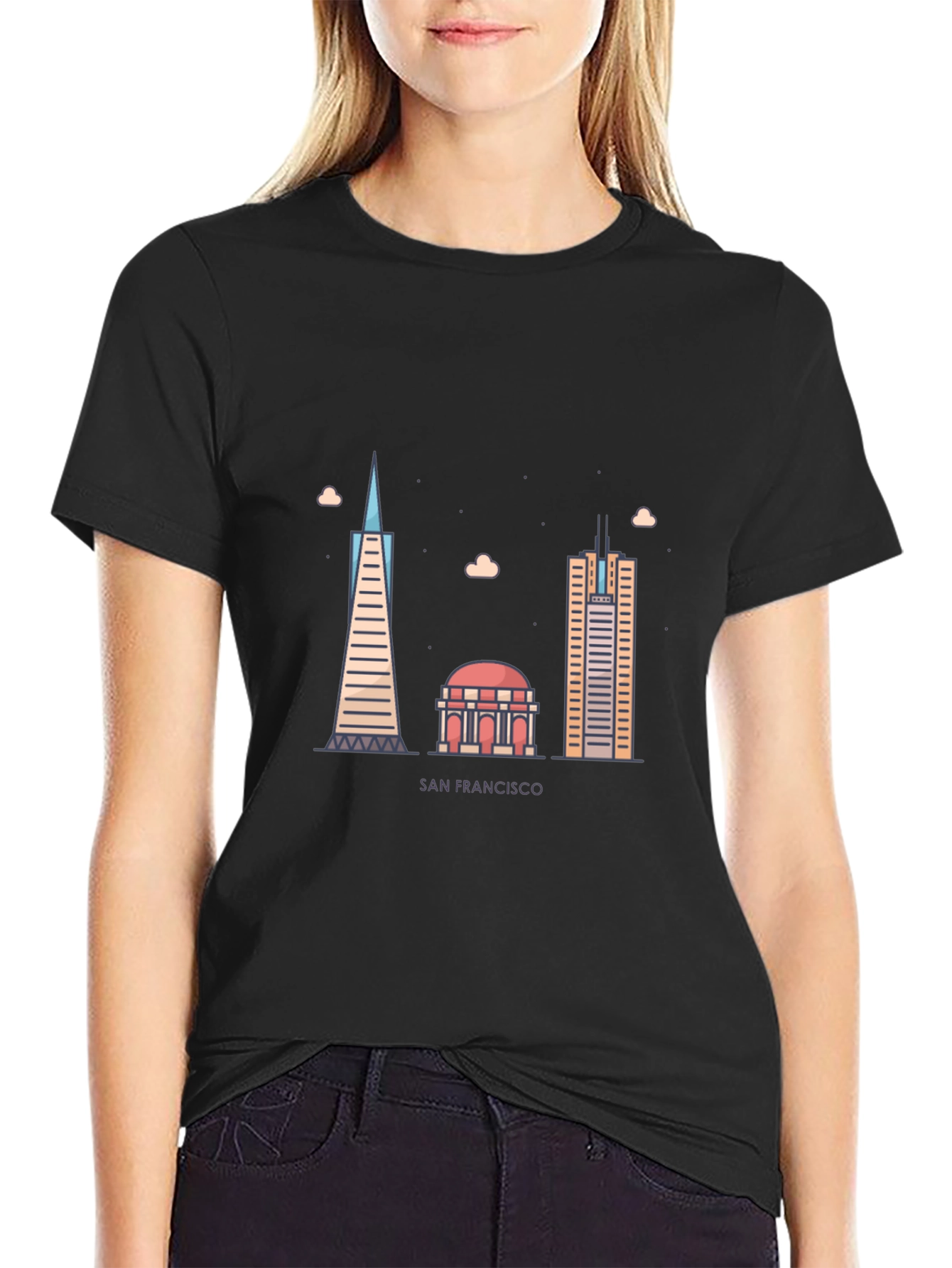 San Francisco Skyline Graphic Tee