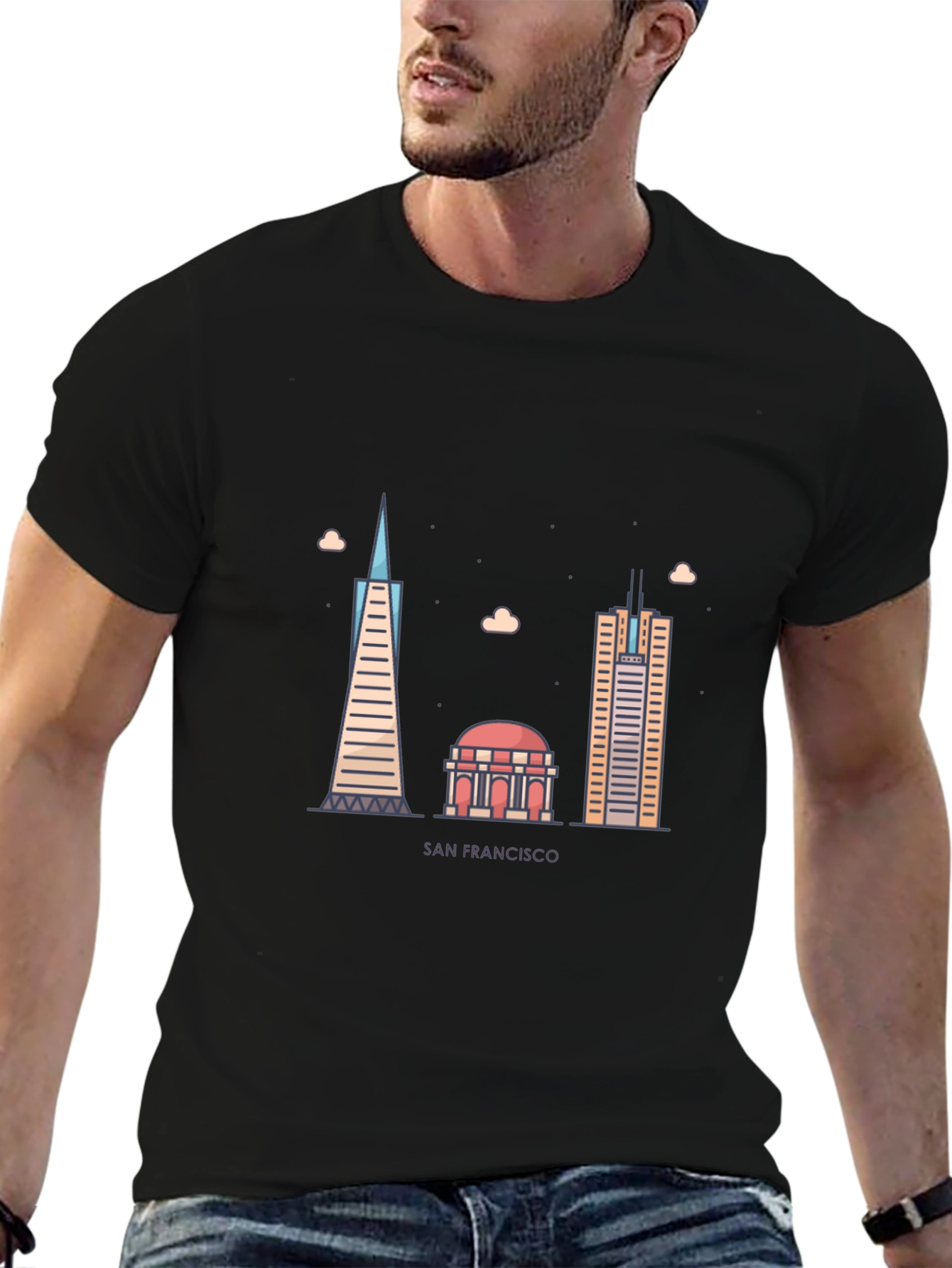 San Francisco Skyline Graphic Tee