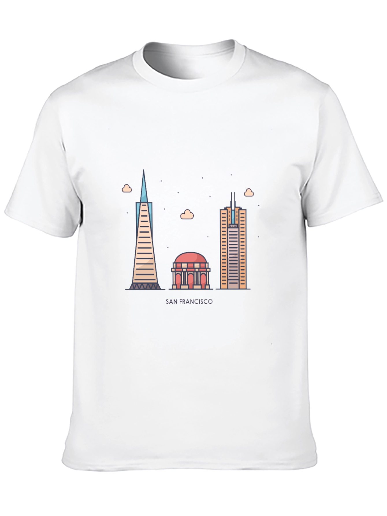San Francisco Skyline Graphic Tee