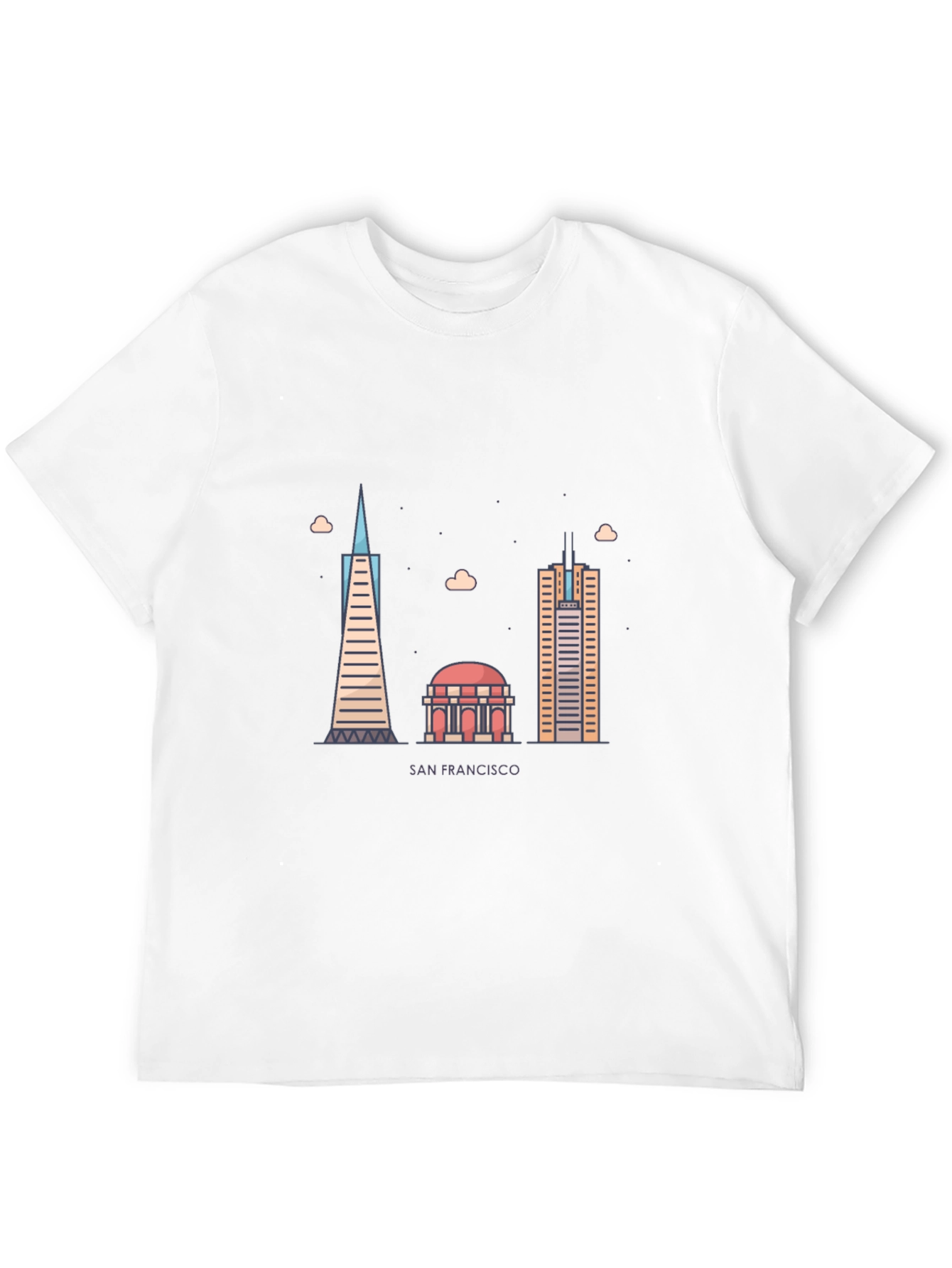 San Francisco Skyline Graphic Tee