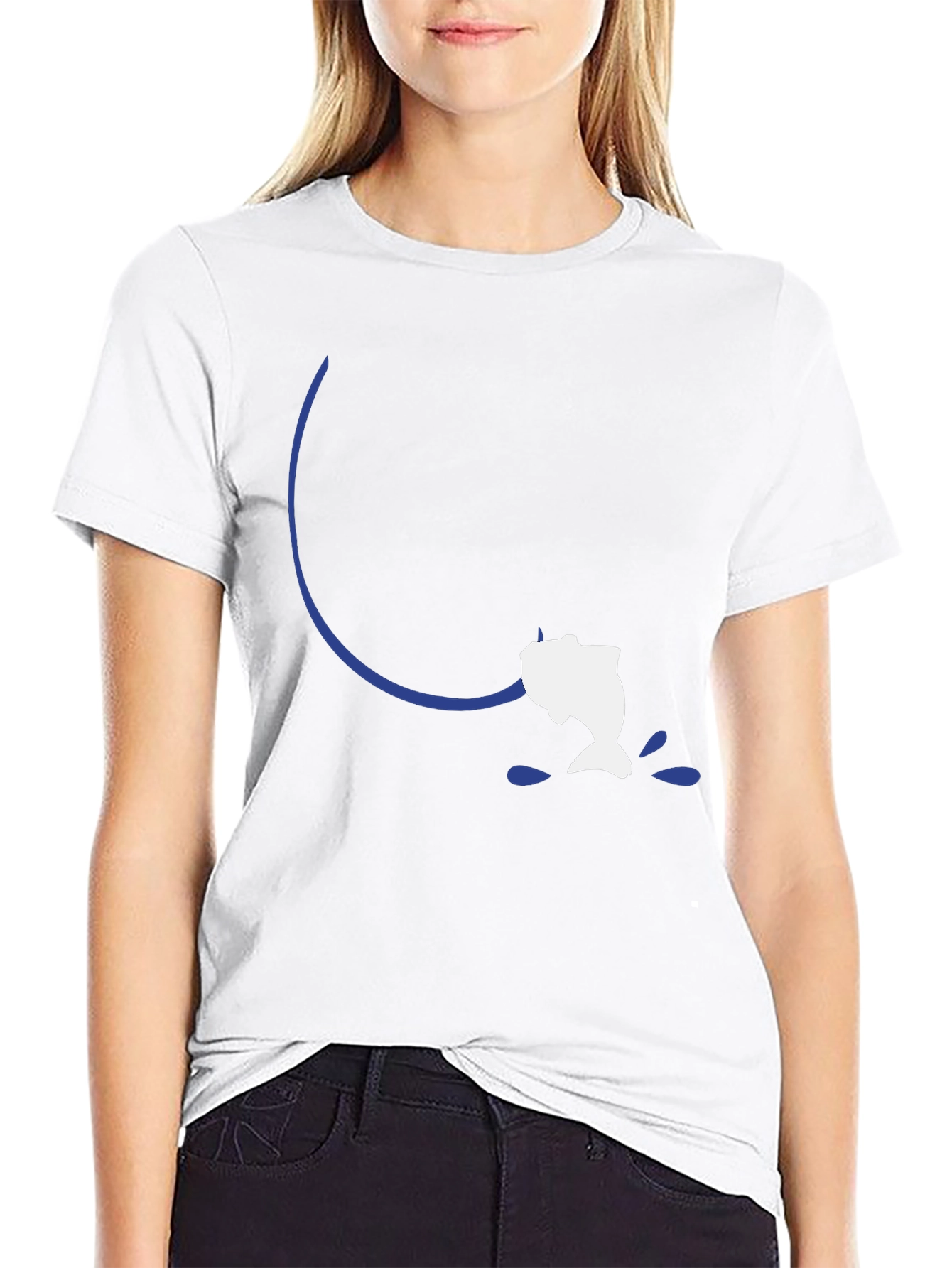 Whimsical Dolphin T-Shirt